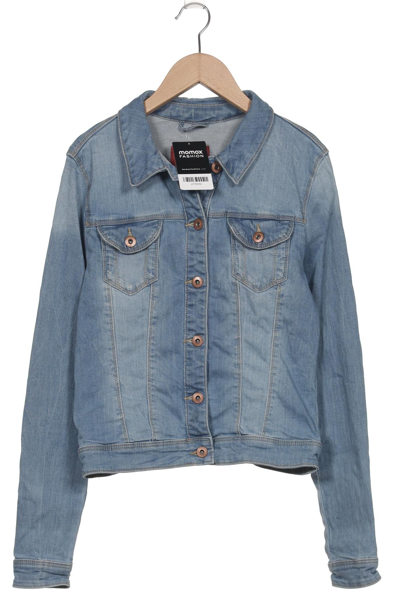 

edc by Esprit Damen Jacke, blau, Gr. 38