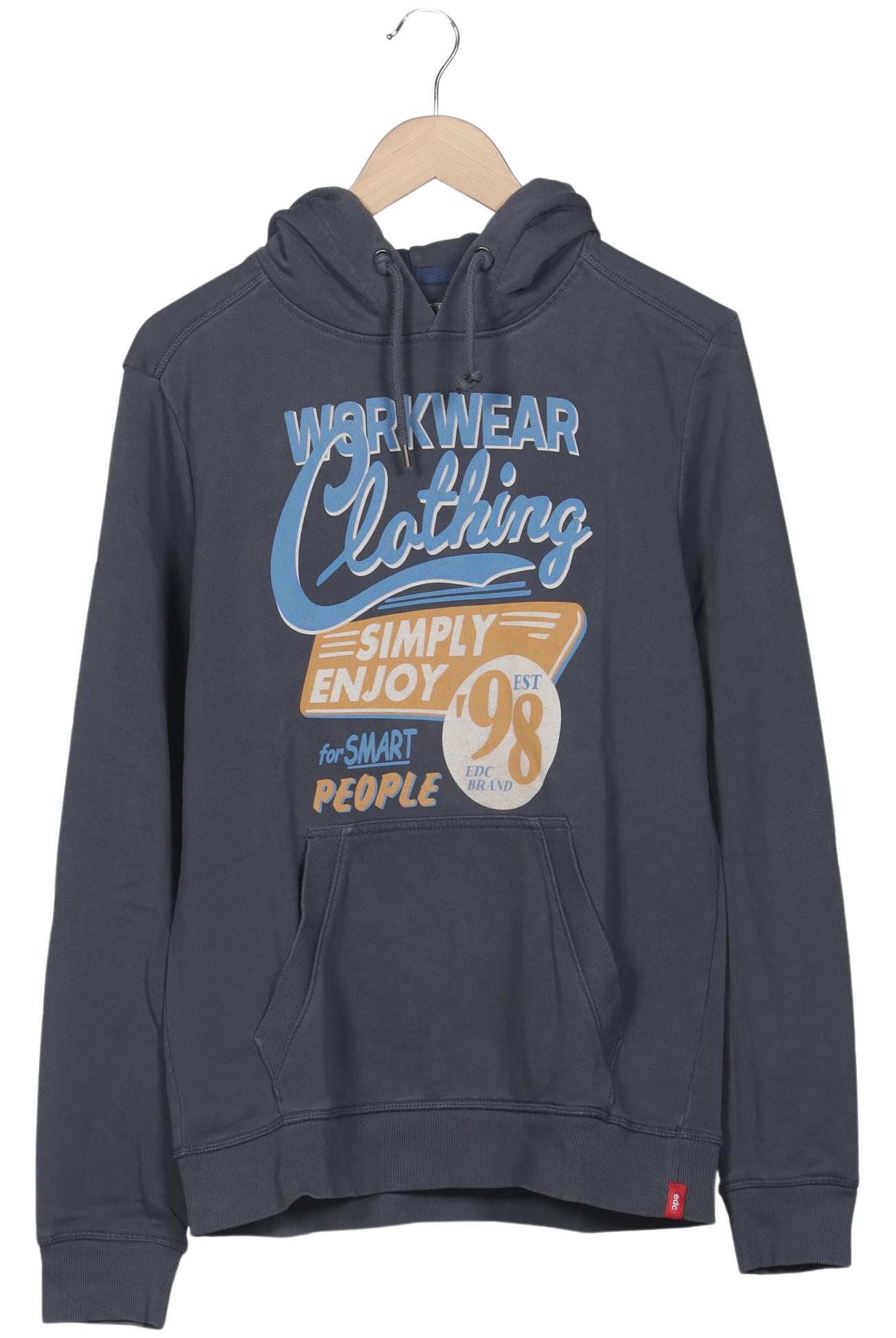 Thumbnail - edc by Esprit Herren Kapuzenpullover, grau, Gr. 48