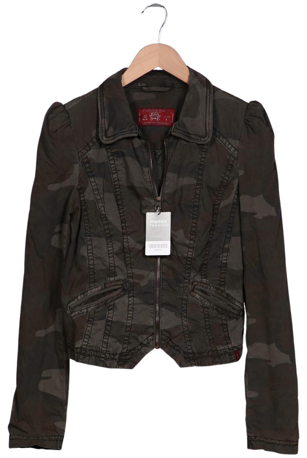 

edc by Esprit Damen Jacke, grau, Gr. 42