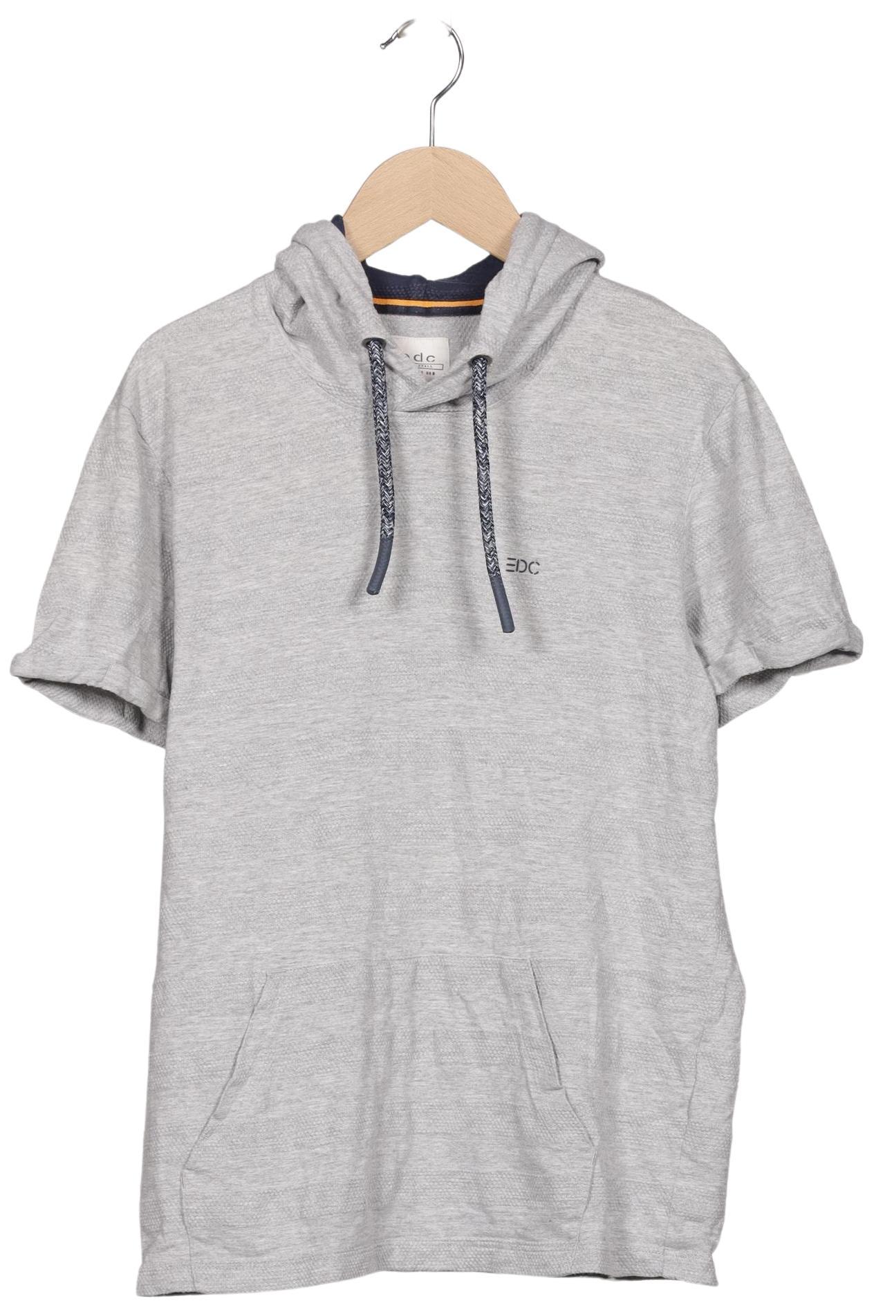 

edc by Esprit Damen Kapuzenpullover, grau, Gr. 36