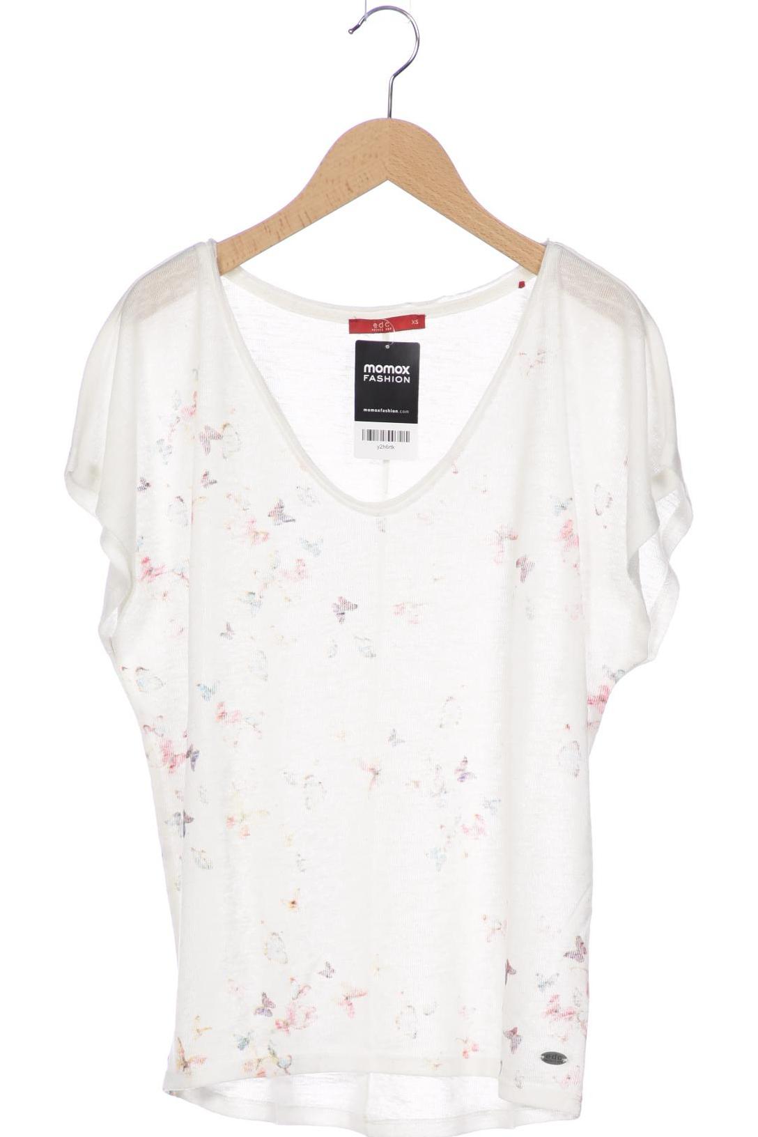 

edc by Esprit Damen T-Shirt, weiß