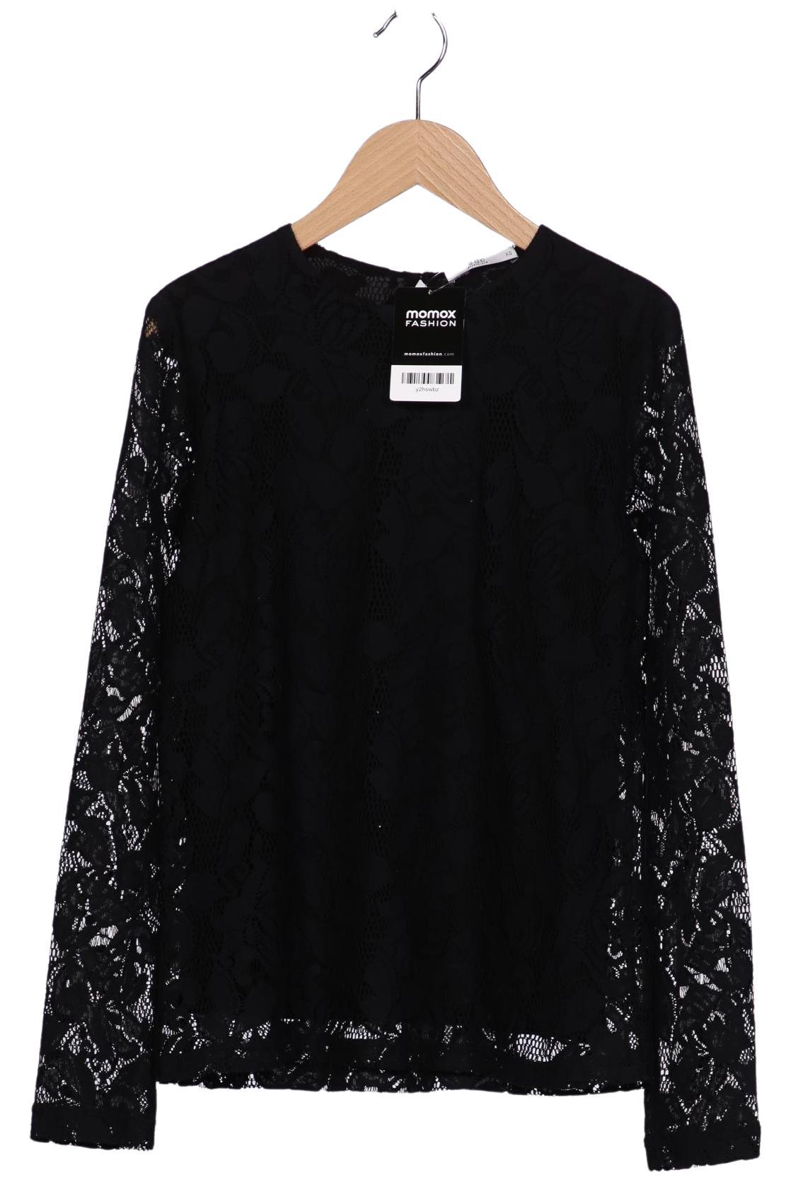 

edc by Esprit Damen Langarmshirt, schwarz, Gr. 34