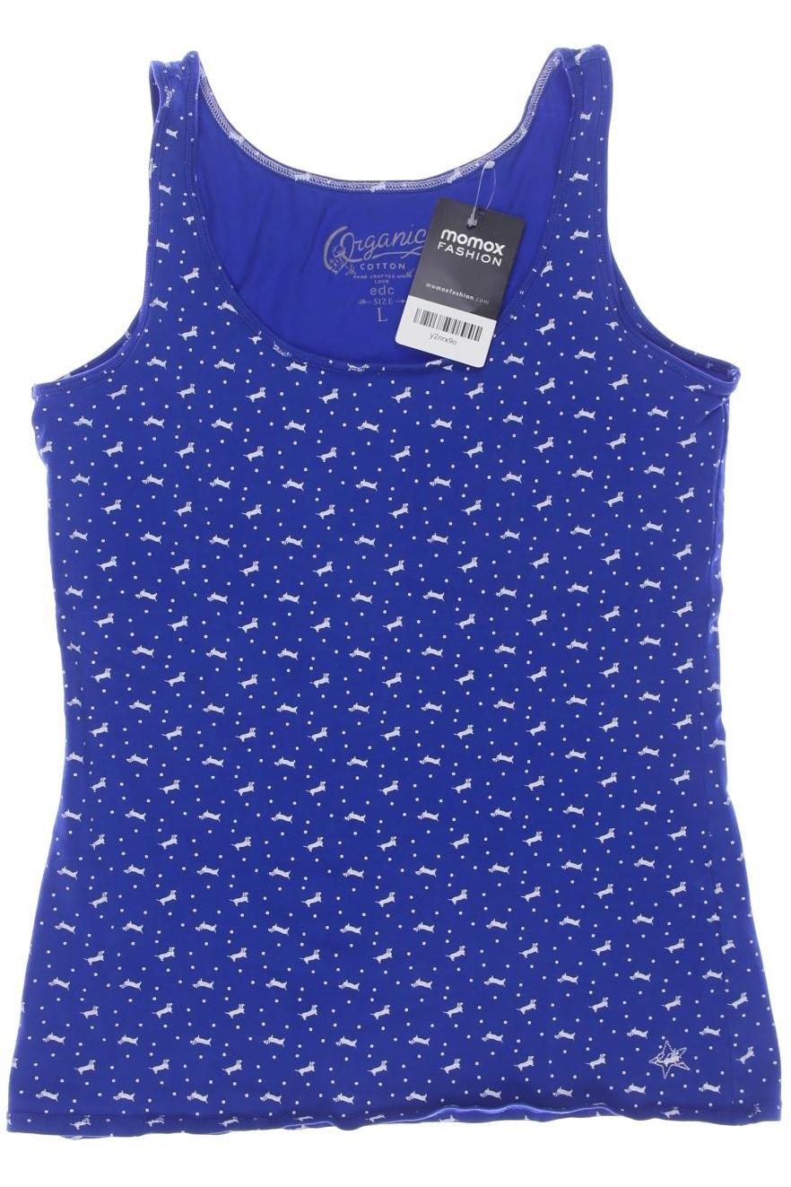 

edc by Esprit Damen Top, blau, Gr. 42