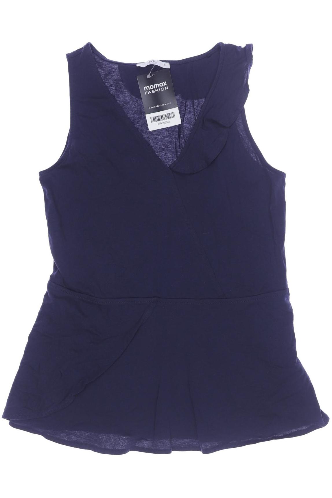 

edc by Esprit Damen Top, marineblau, Gr. 36