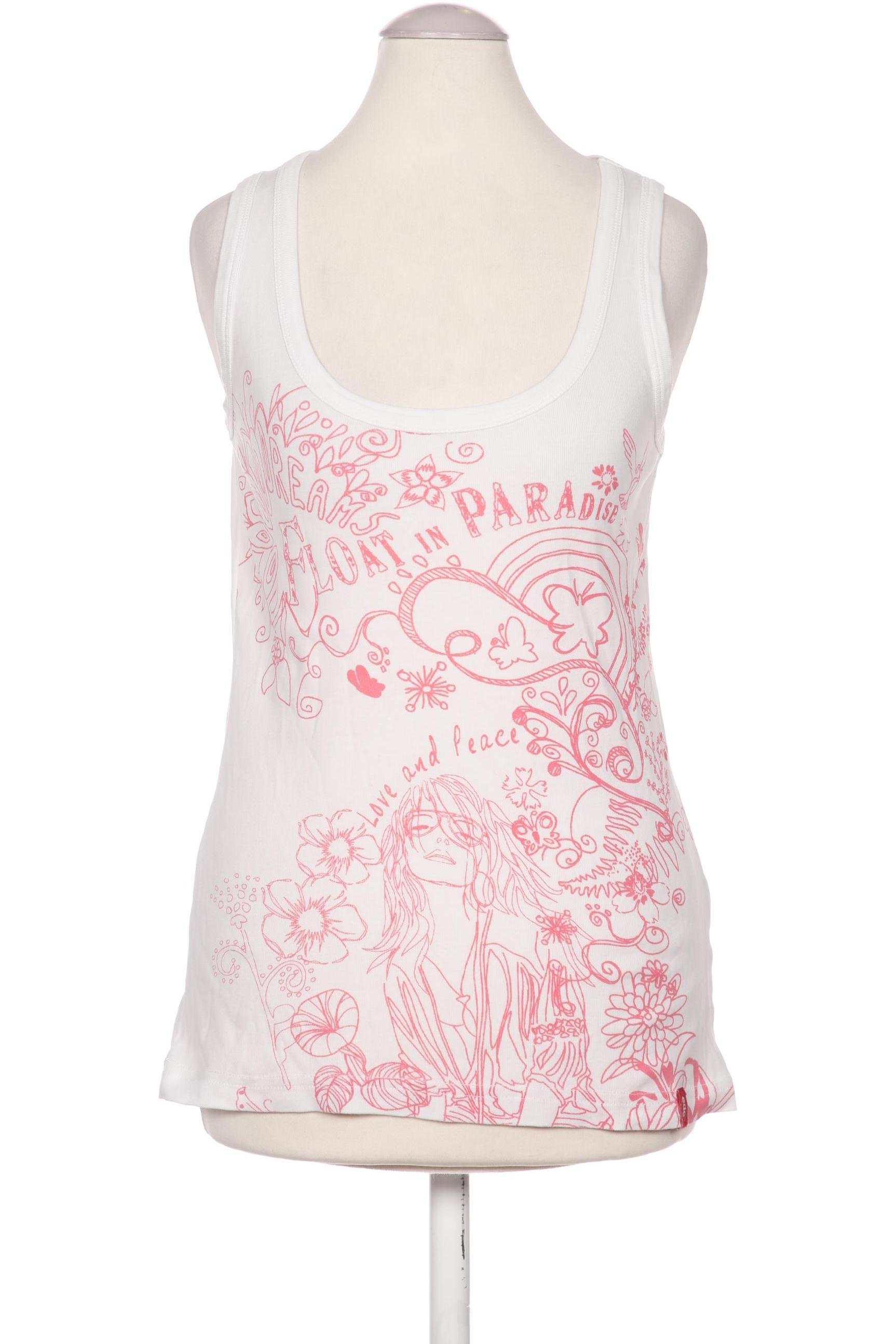 

edc by Esprit Damen Top, weiß, Gr. 36