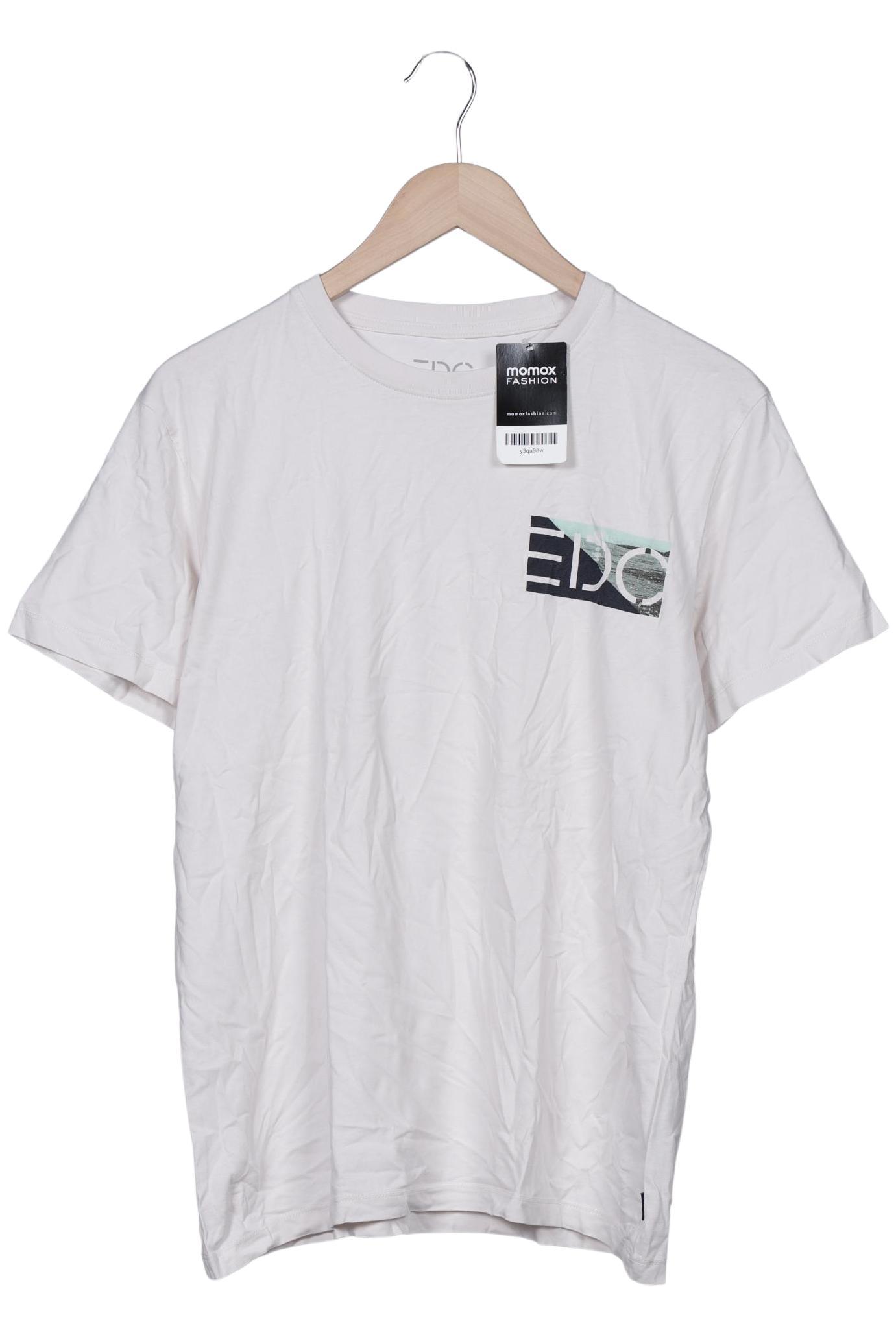Thumbnail - edc by Esprit Herren T-Shirt, cremeweiß, Gr. 48