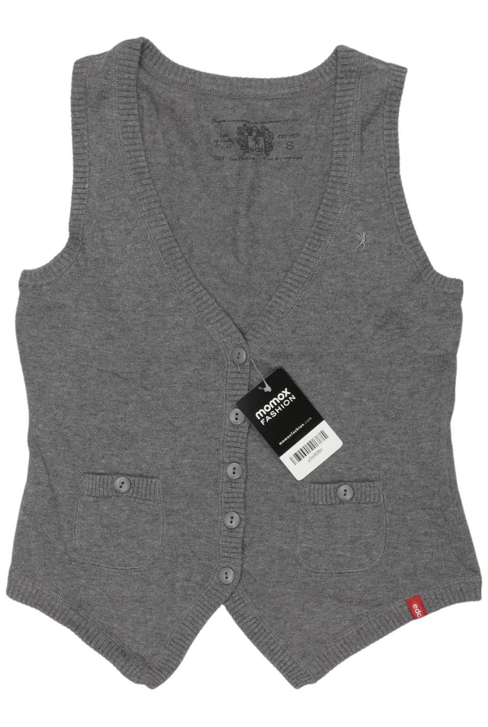 

edc by Esprit Damen Weste, grau, Gr. 36