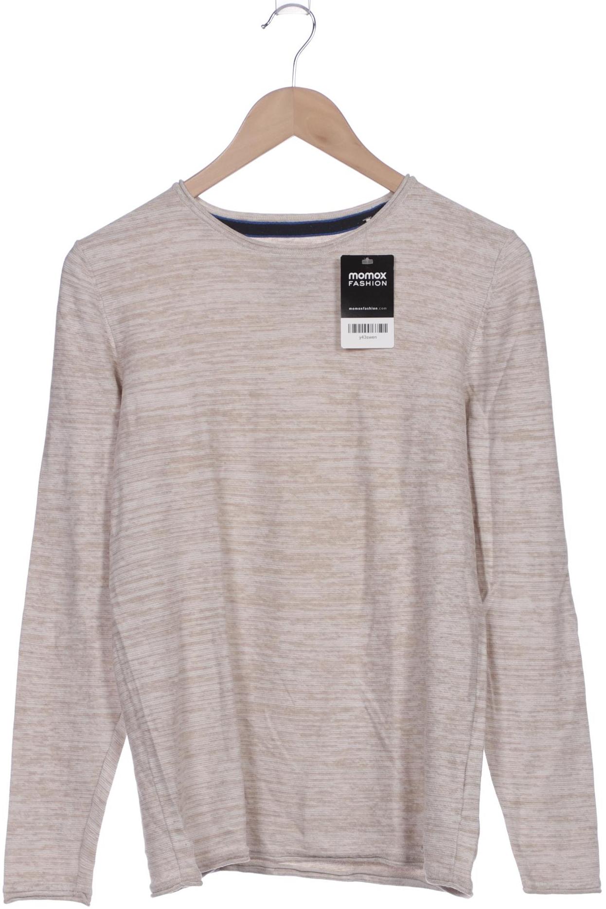 

edc by Esprit Herren Pullover, beige, Gr. 48