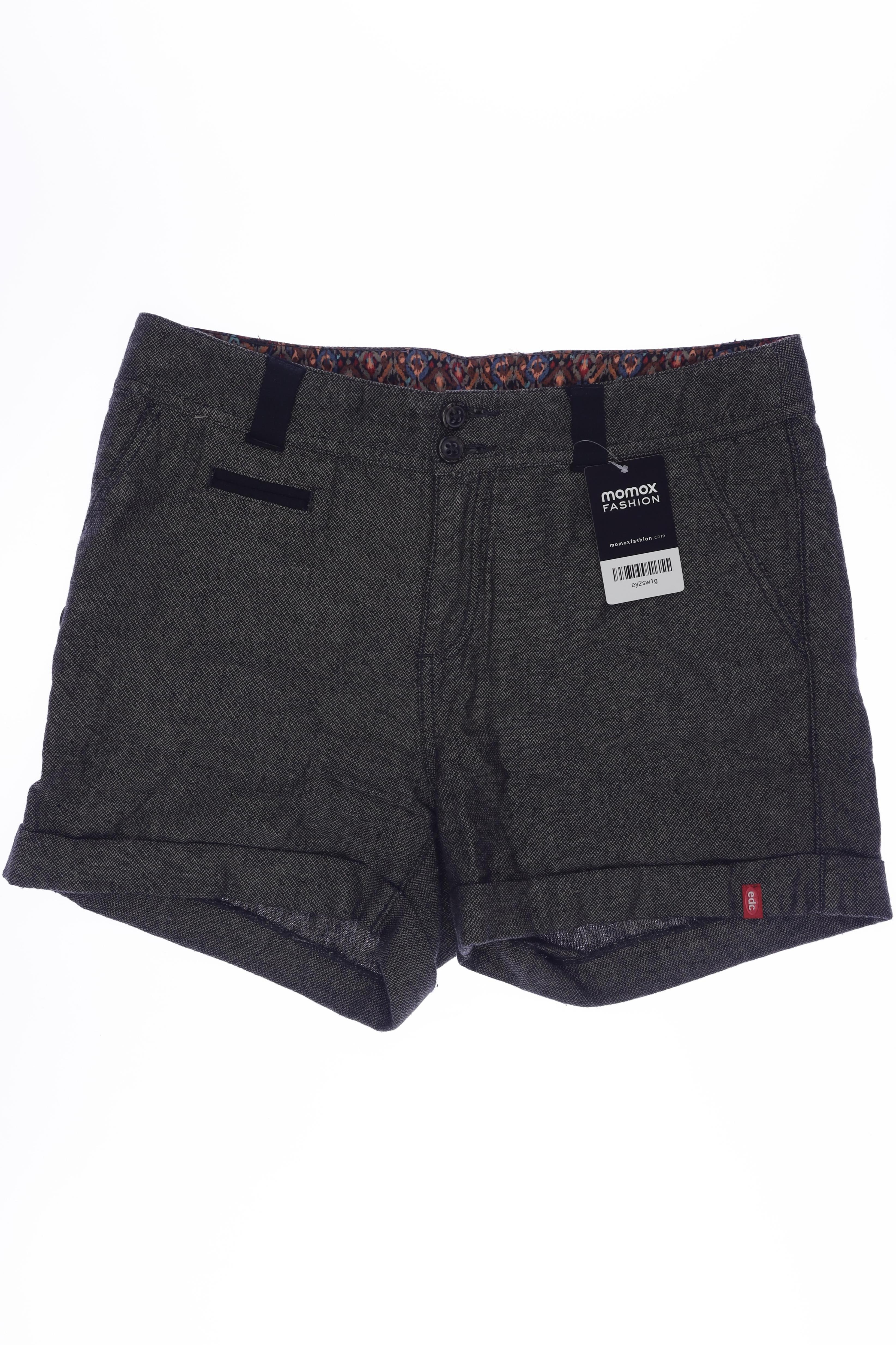 

edc by Esprit Damen Shorts, grau, Gr. 31