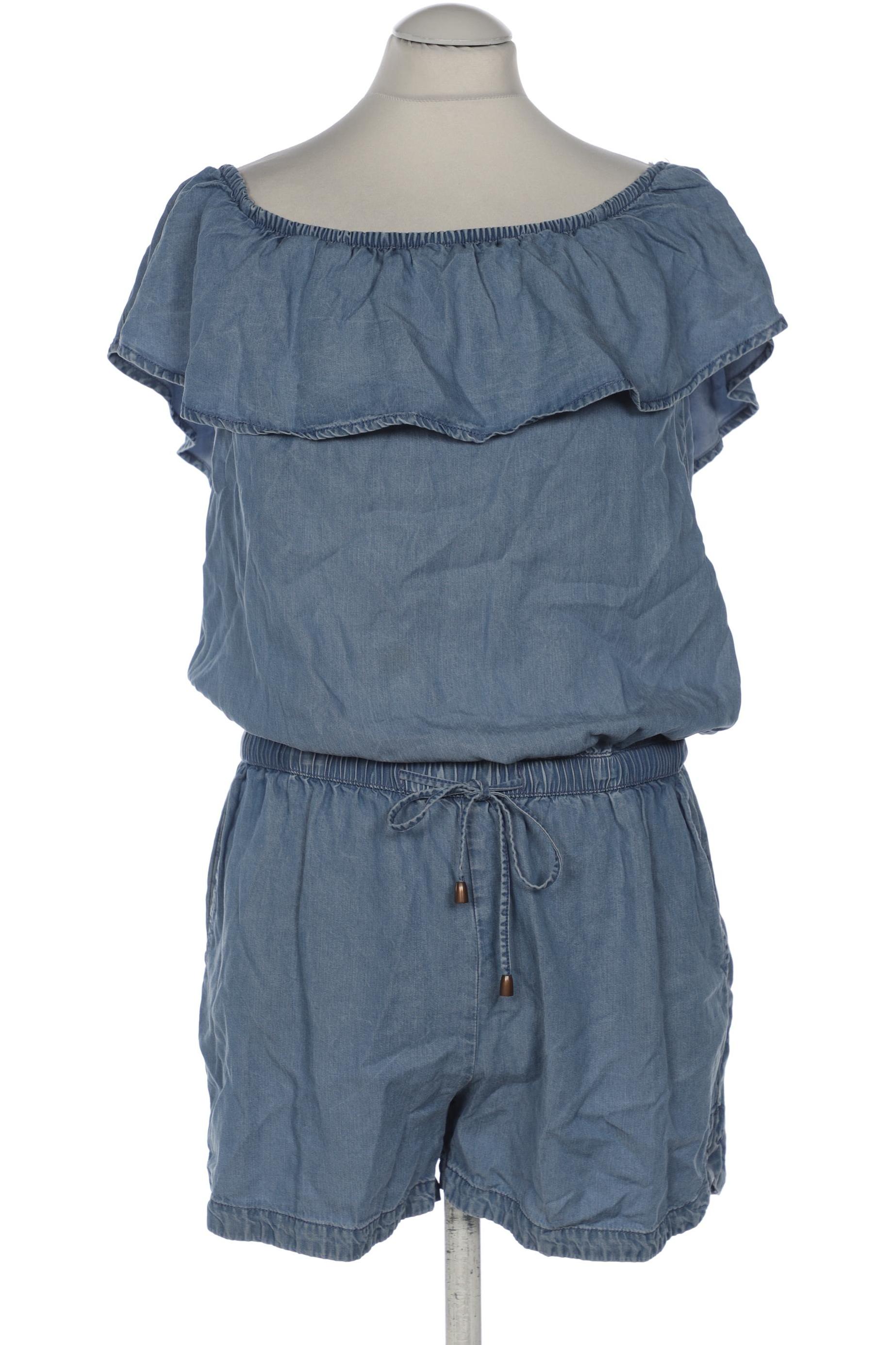 

edc by Esprit Damen Jumpsuit/Overall, blau, Gr. 34