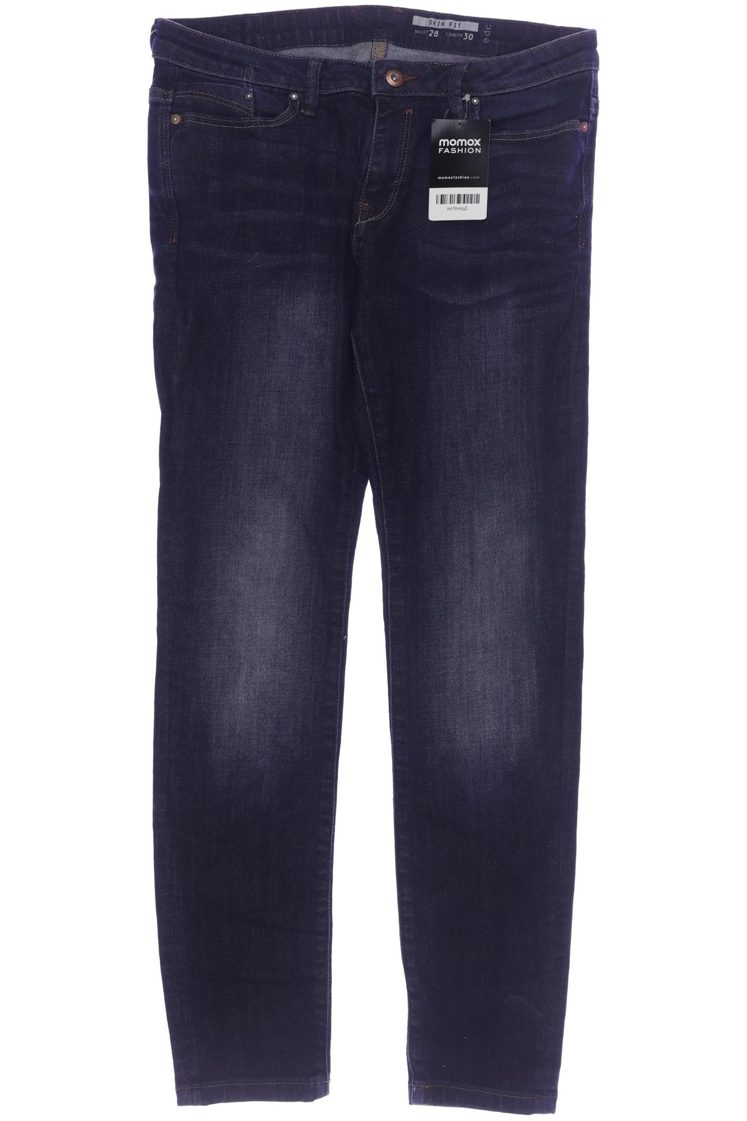 

edc by Esprit Damen Jeans, marineblau, Gr. 28