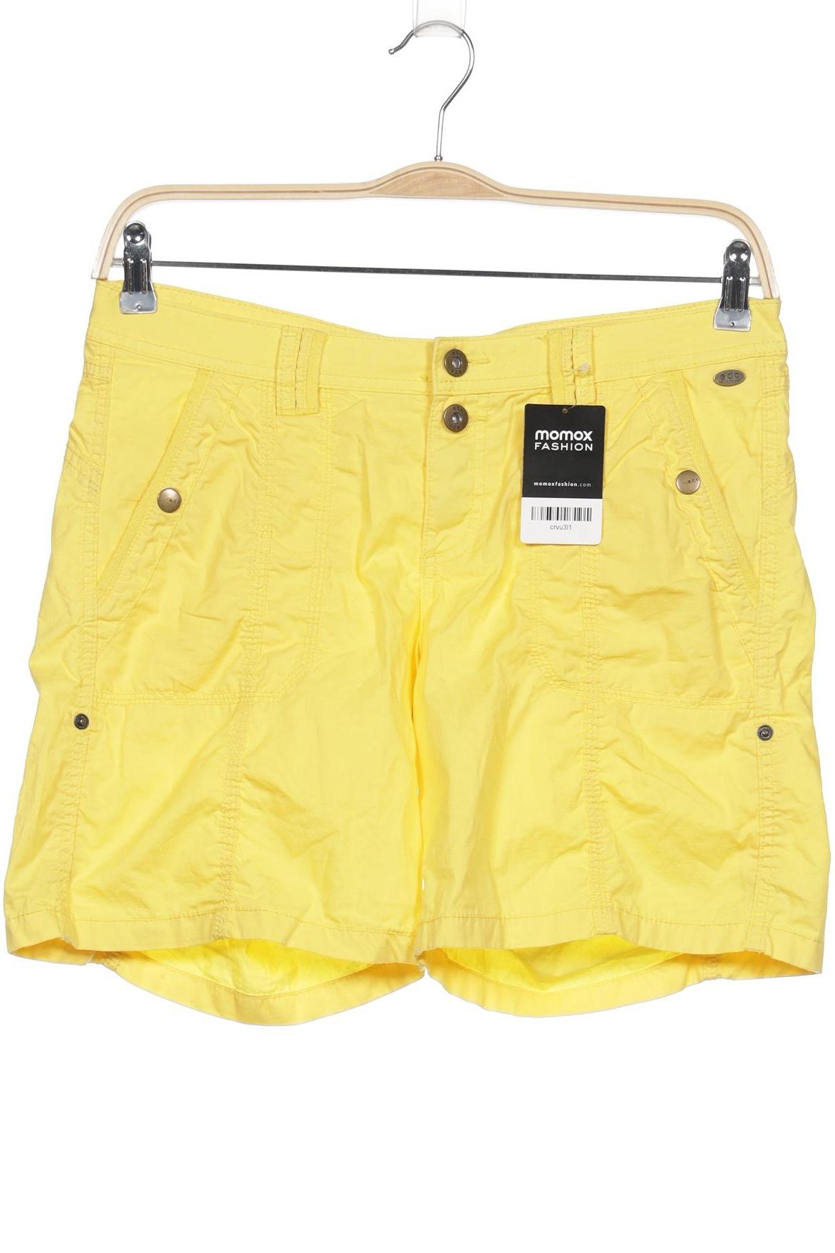 

edc by Esprit Damen Shorts, gelb, Gr. 38