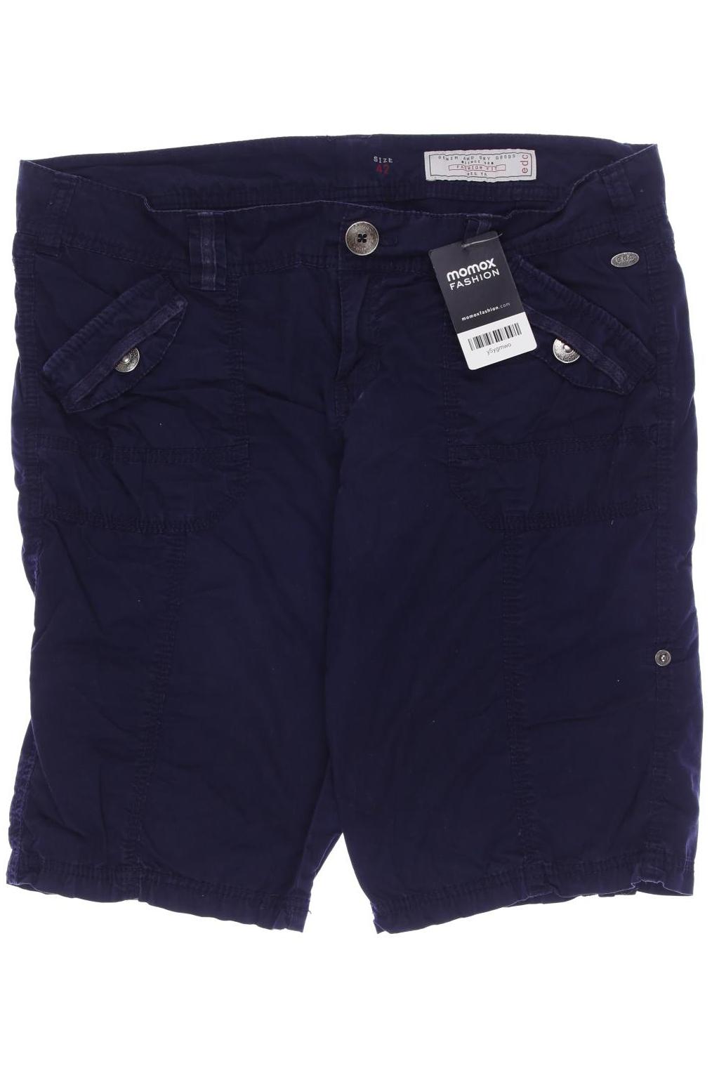

edc by Esprit Damen Shorts, marineblau, Gr. 42
