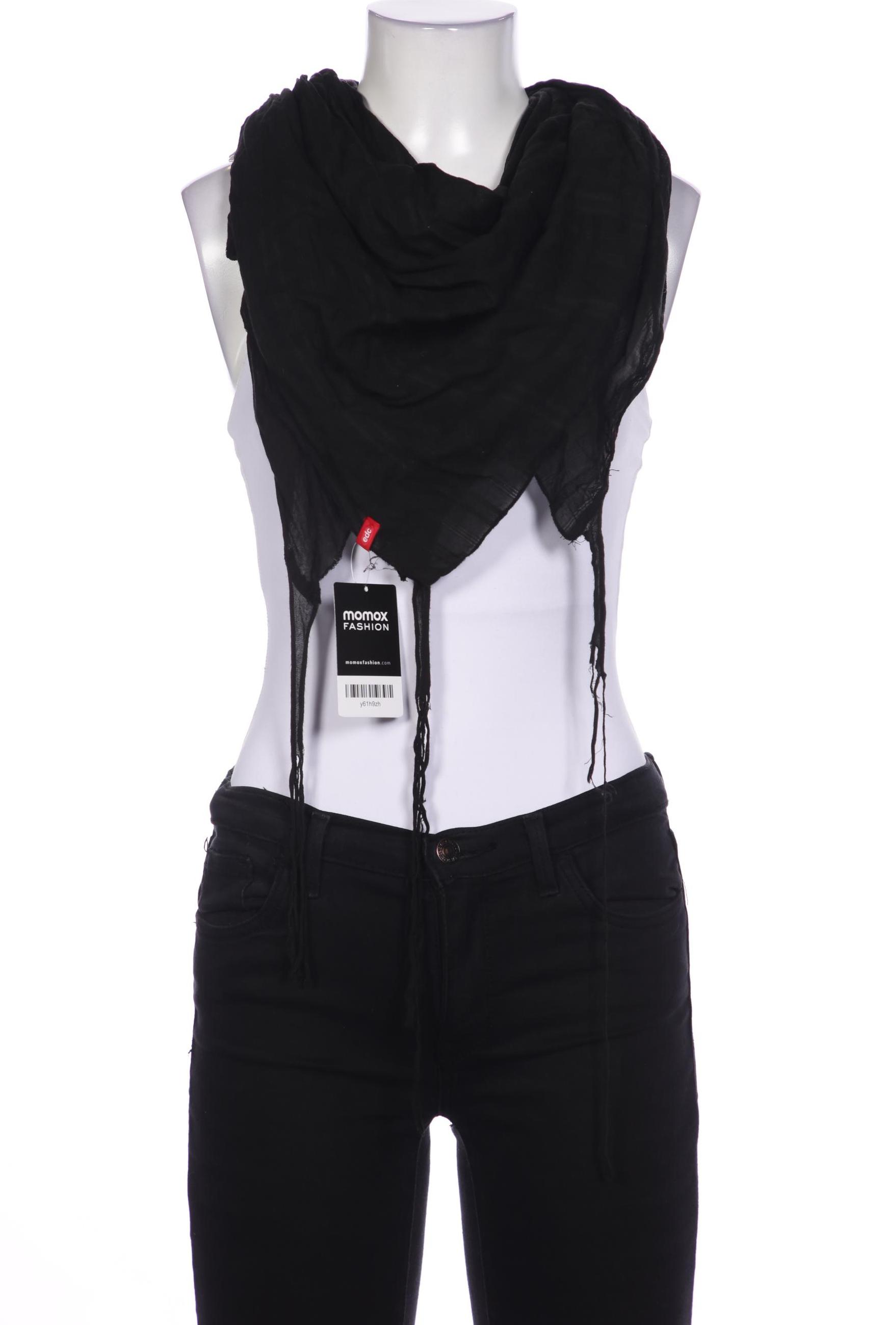 

edc by Esprit Damen Schal, schwarz