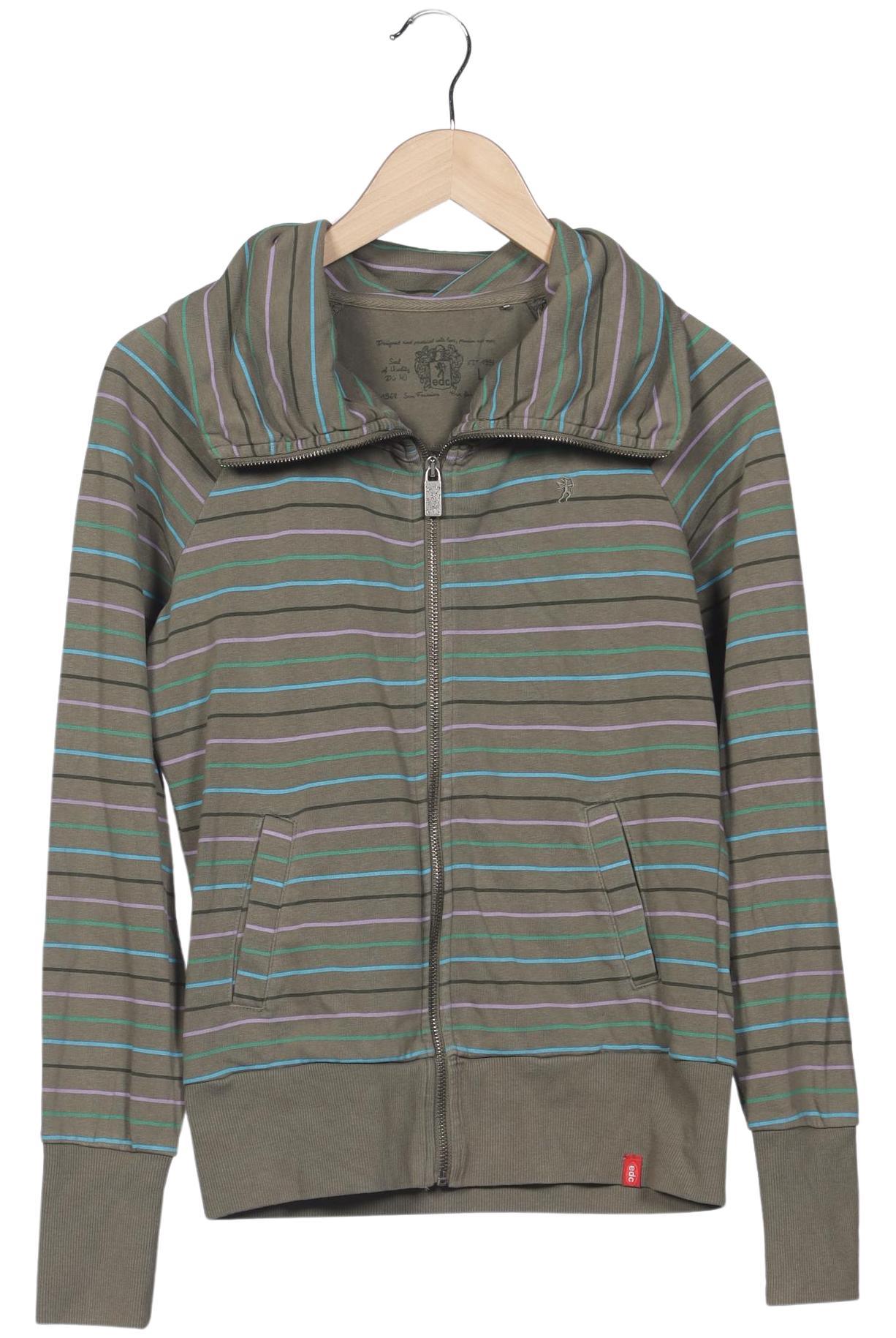 

edc by Esprit Damen Sweatshirt, grün, Gr. 42