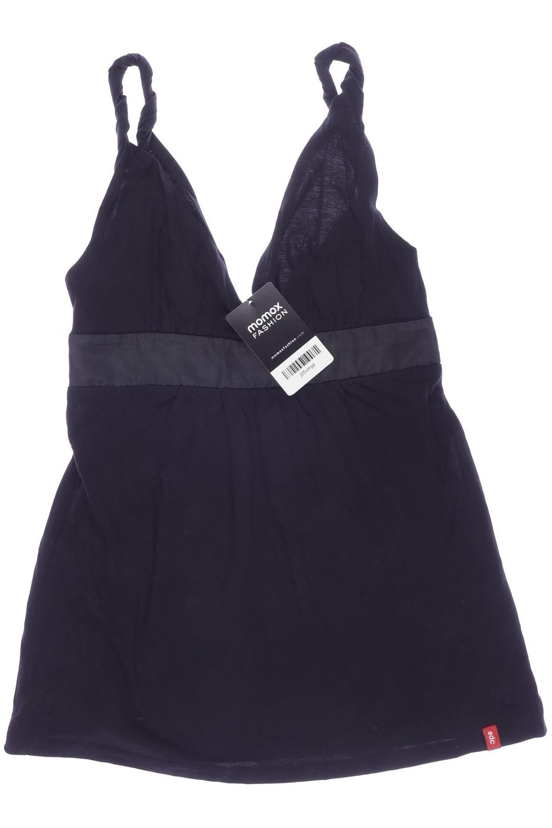 

edc by Esprit Damen Top, schwarz, Gr. 34
