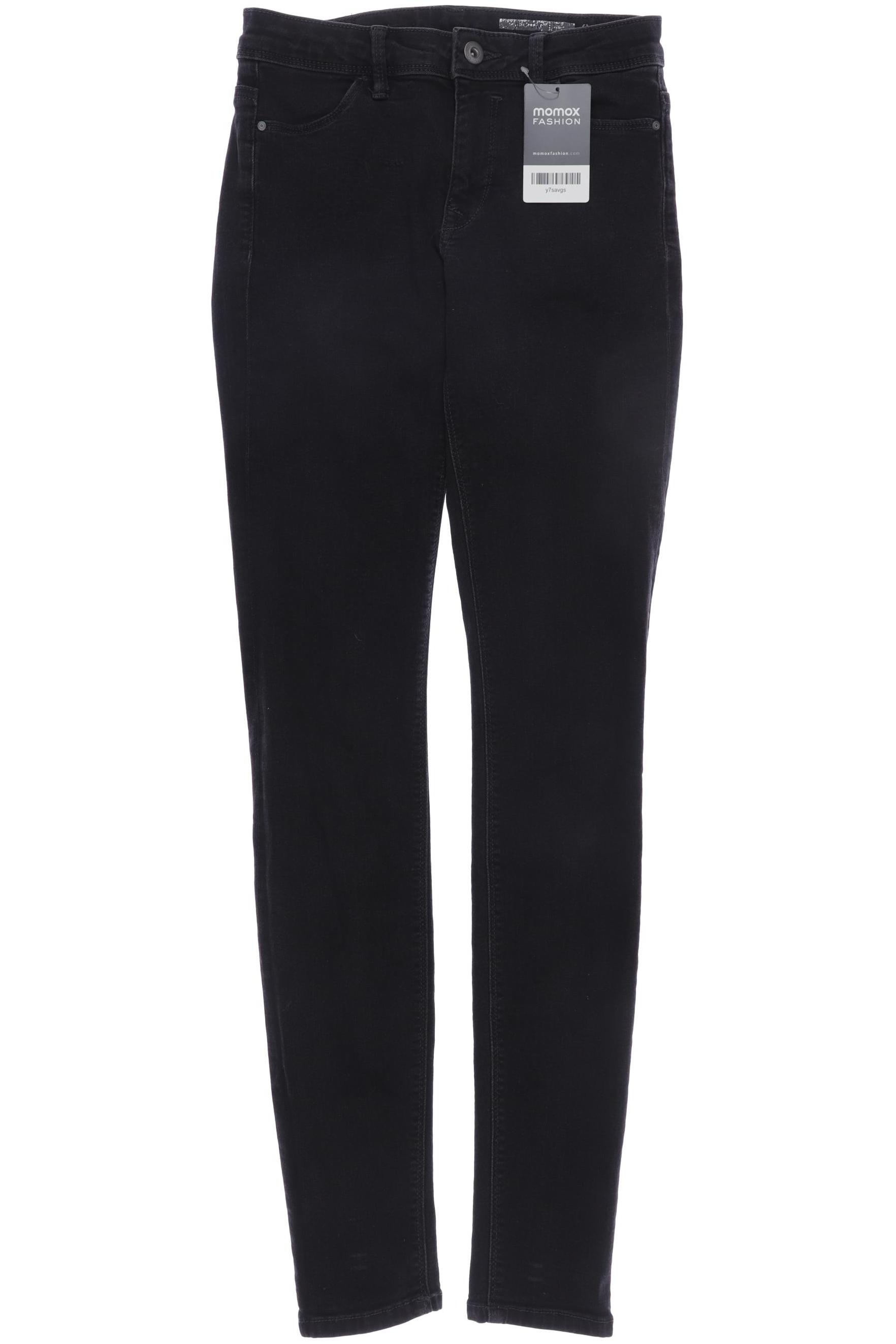 

edc by Esprit Damen Jeans, schwarz, Gr. 26