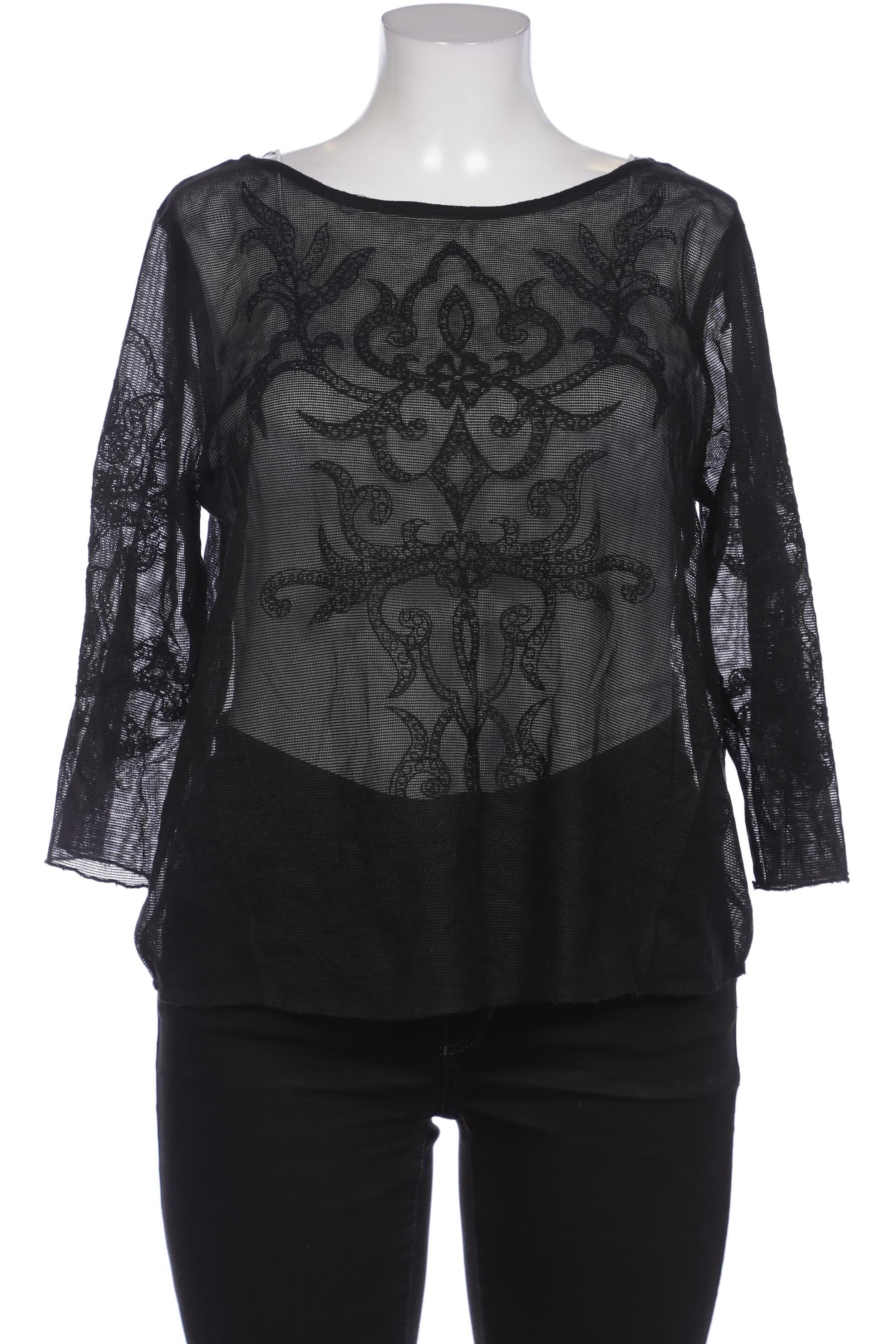 

edc by Esprit Damen Bluse, schwarz, Gr. 44