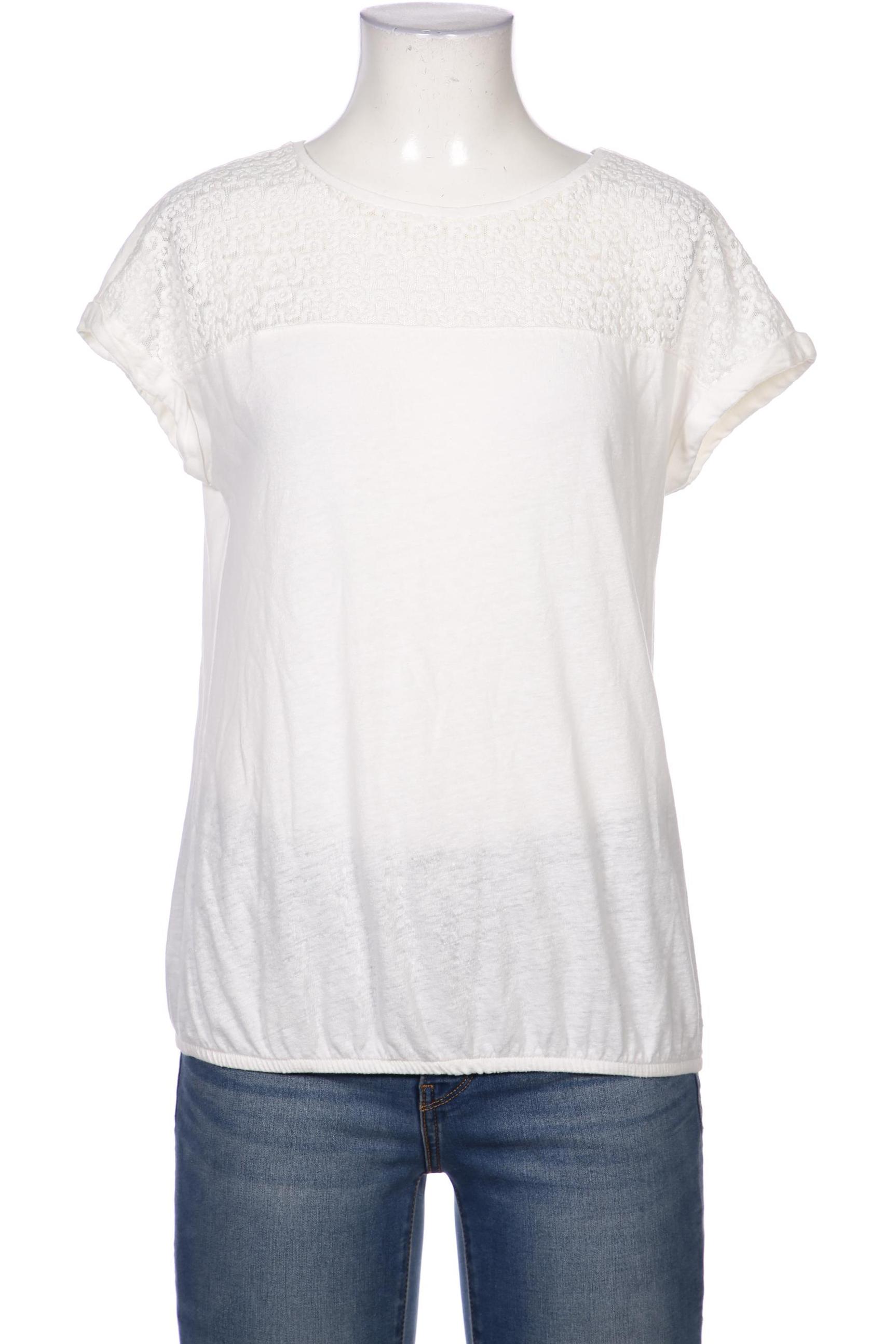 

edc by Esprit Damen T-Shirt, cremeweiß