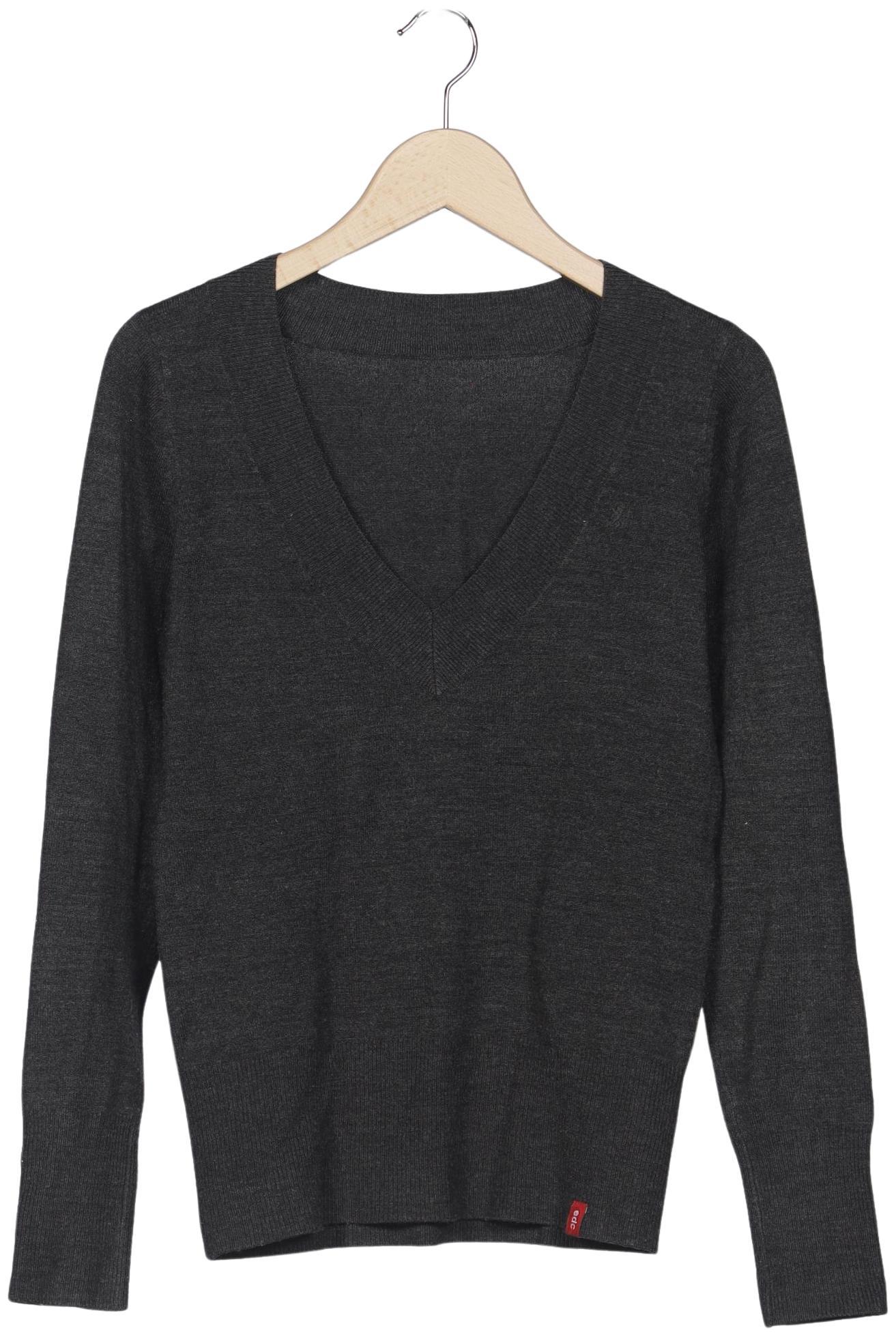 

edc by Esprit Damen Pullover, grau, Gr. 36