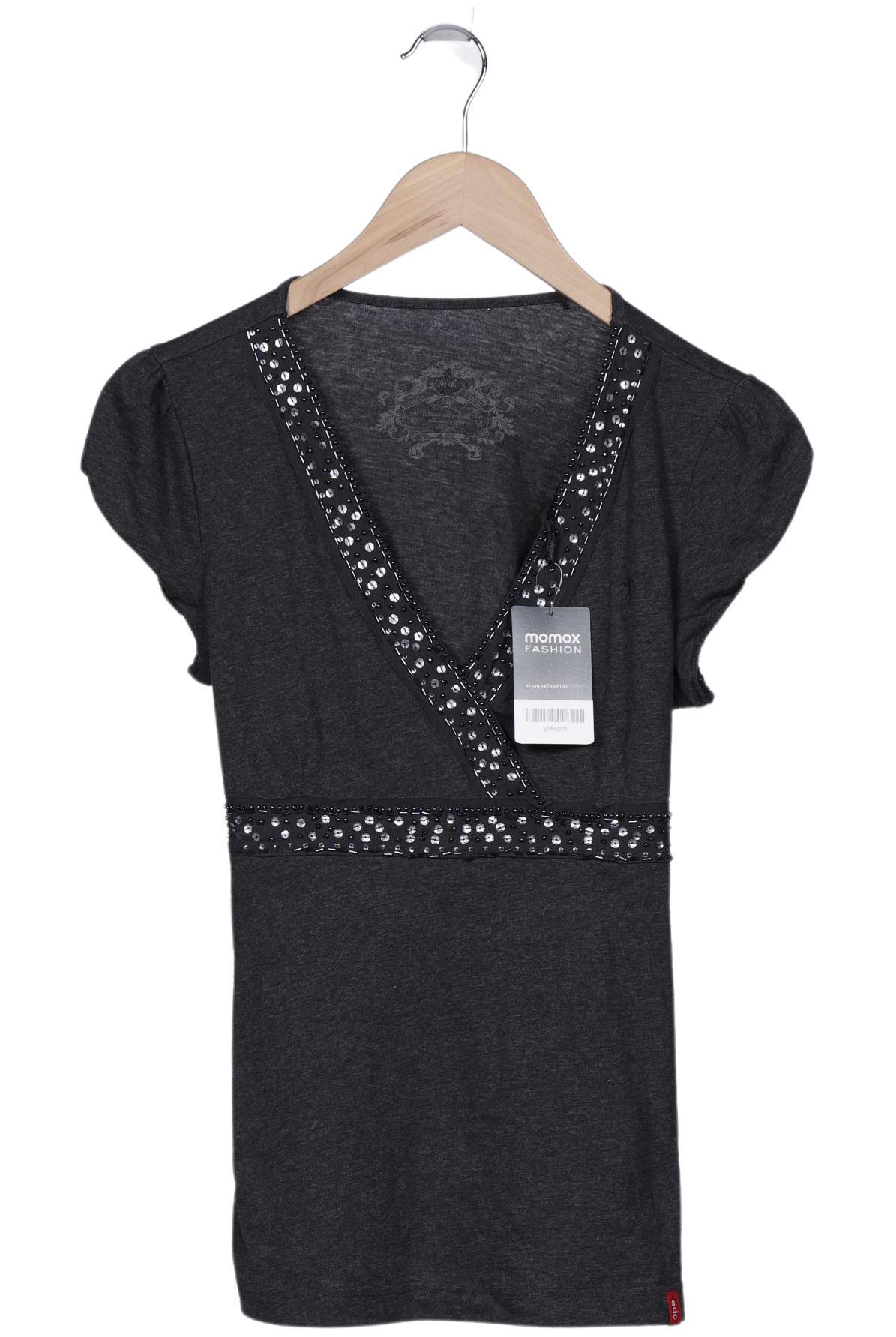 

edc by Esprit Damen T-Shirt, grau, Gr. 38