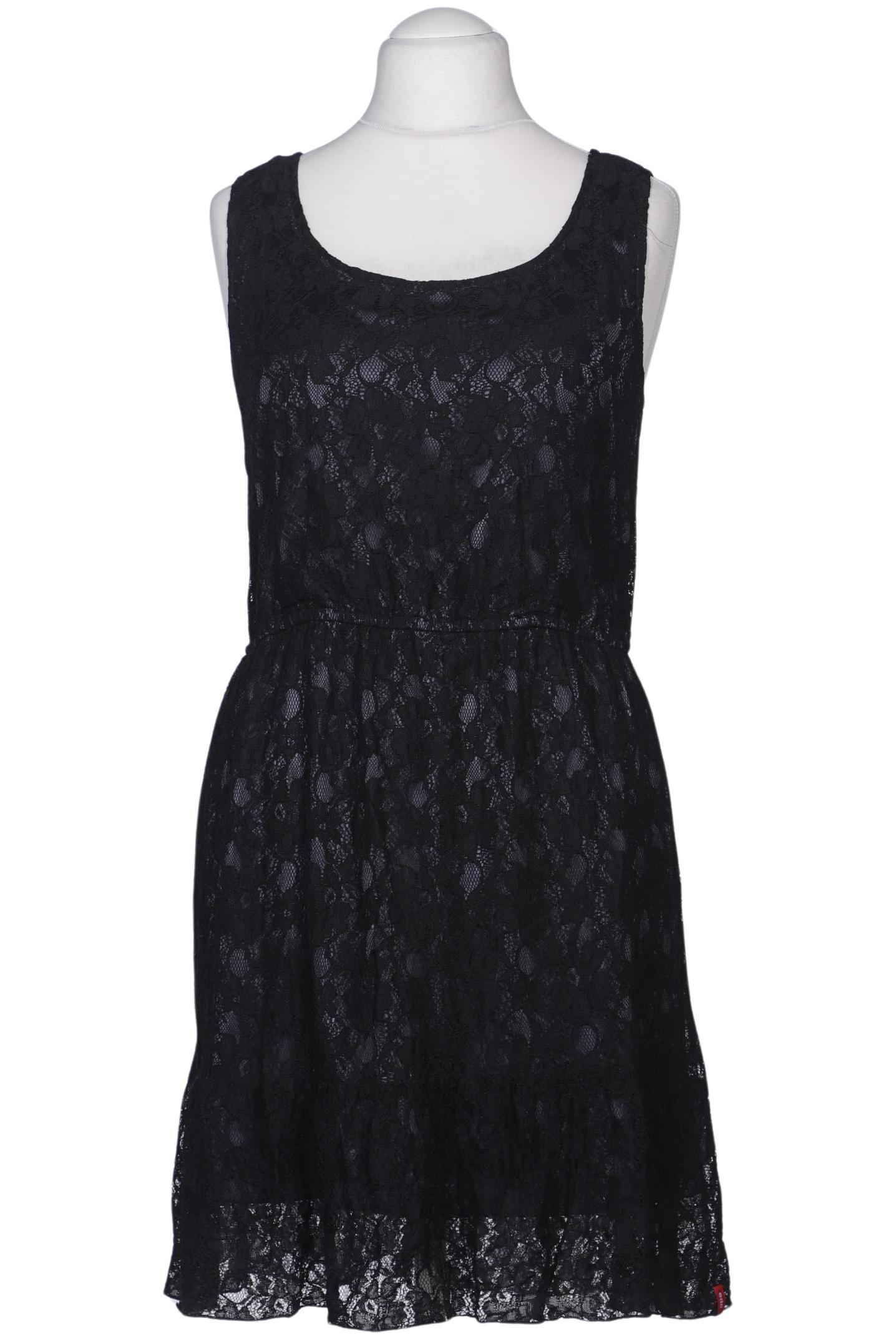 

edc by Esprit Damen Kleid, schwarz, Gr. 44