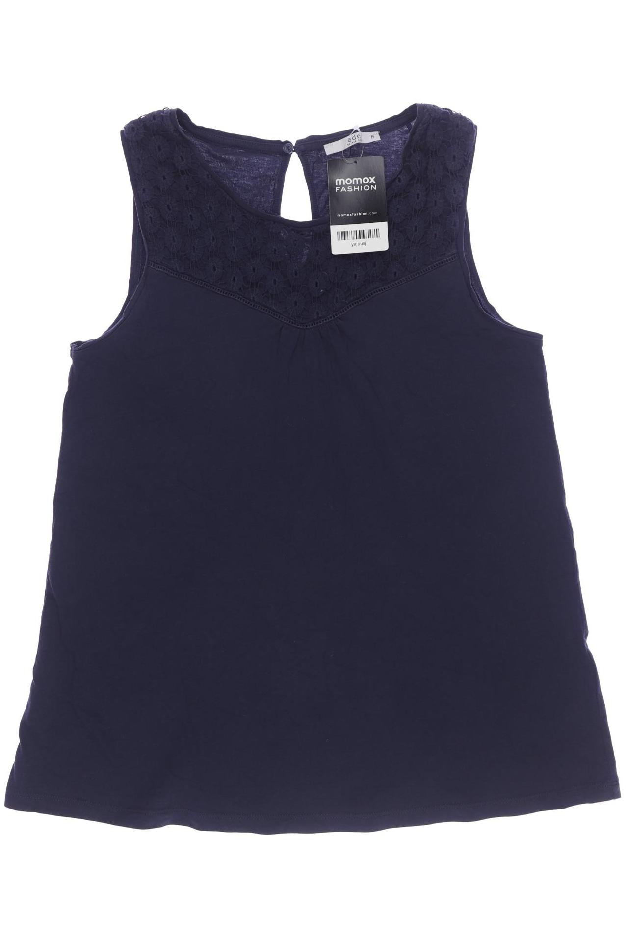 

edc by Esprit Damen Top, marineblau, Gr. 38