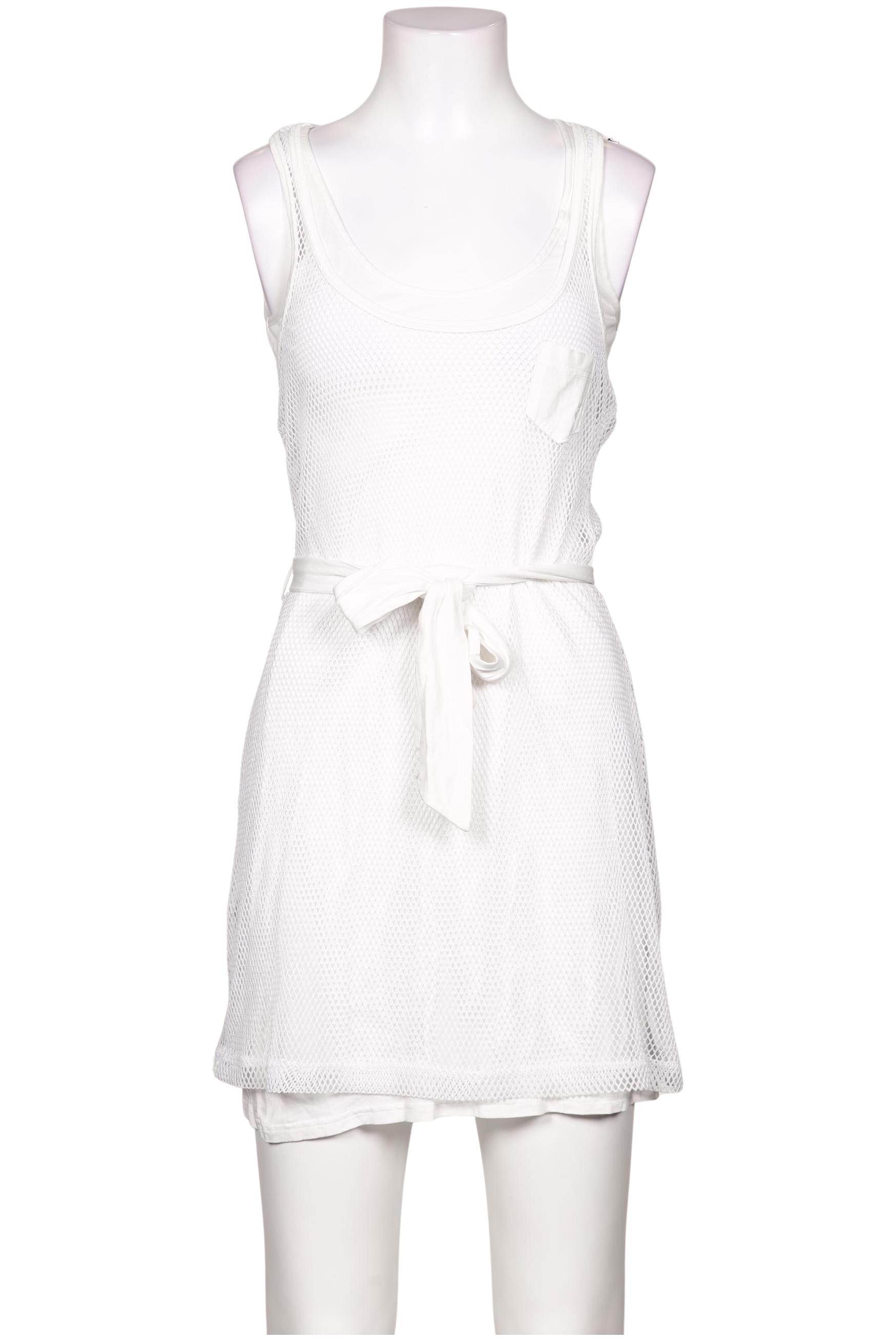 

edc by Esprit Damen Kleid, weiß, Gr. 34