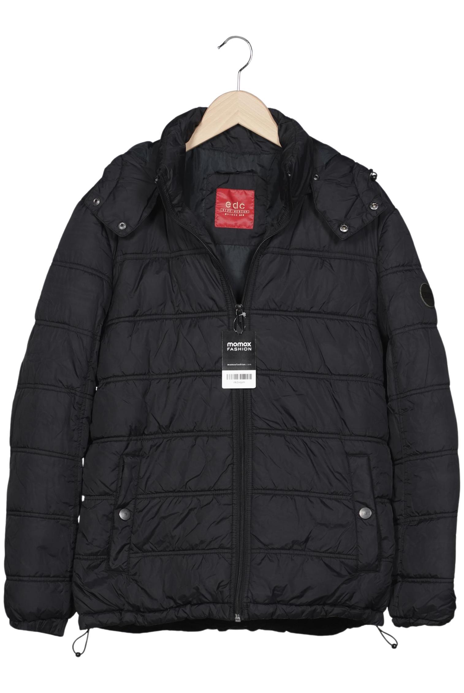 

edc by Esprit Herren Jacke, schwarz, Gr. 48