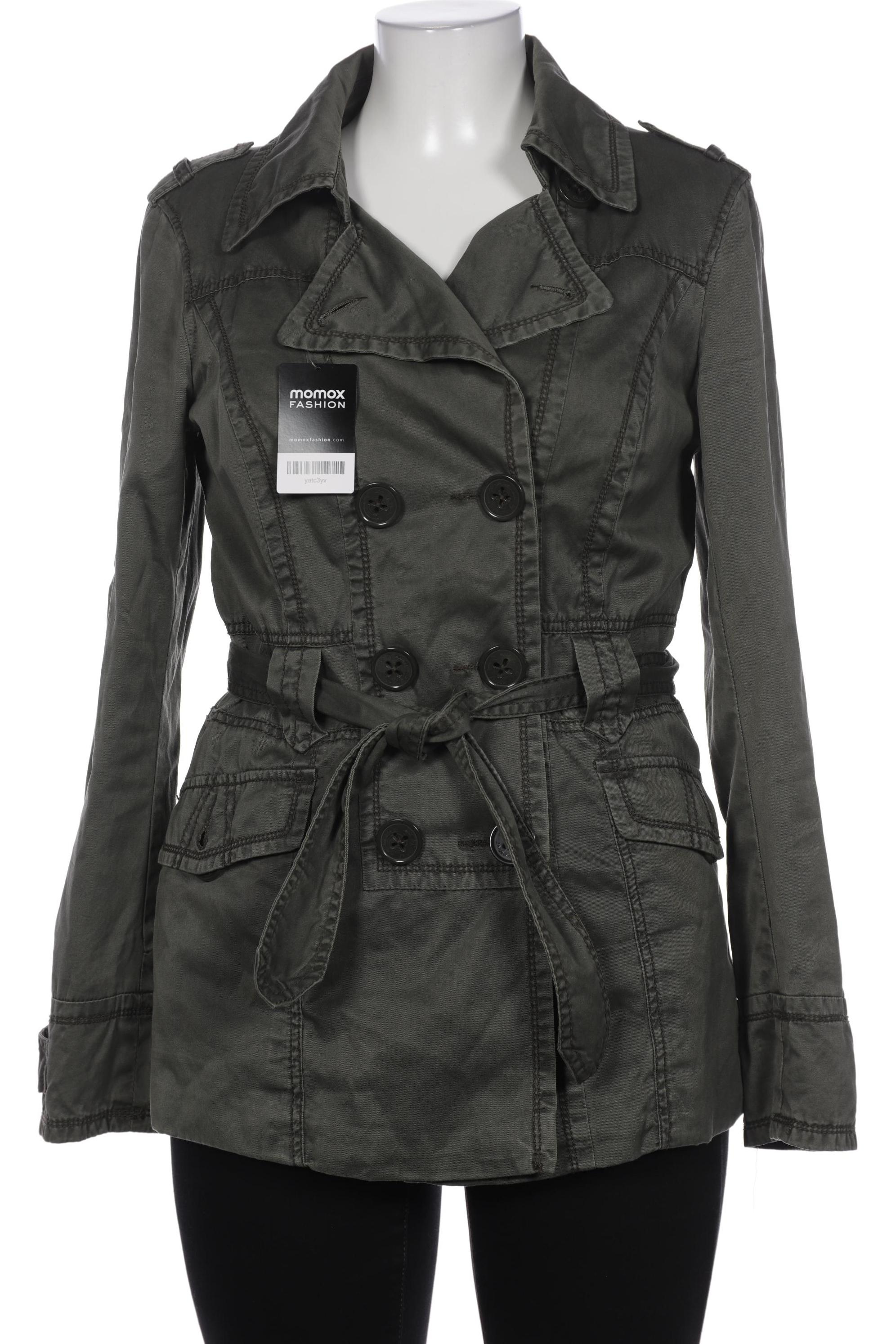 

edc by Esprit Damen Mantel, grün, Gr. 42