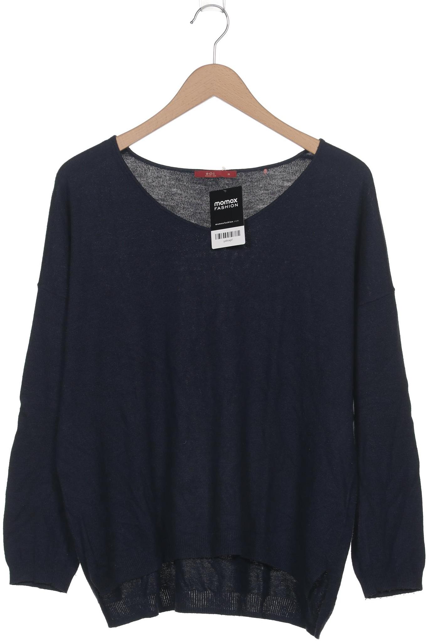 

edc by Esprit Damen Pullover, marineblau, Gr. 38