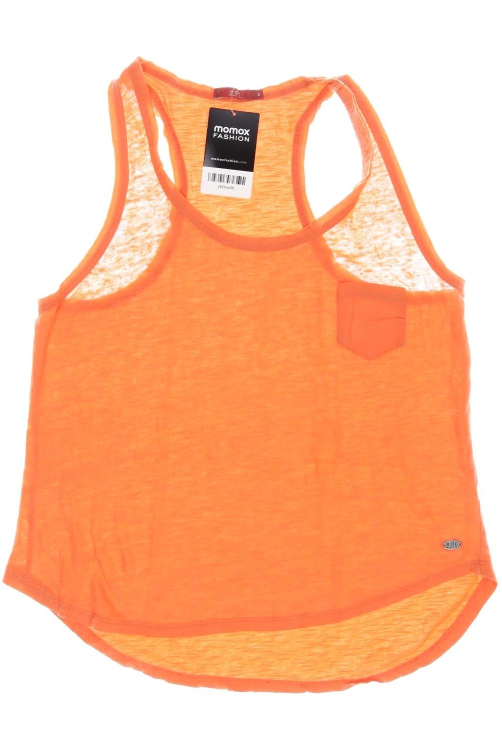 

edc by Esprit Damen Top, orange, Gr. 36