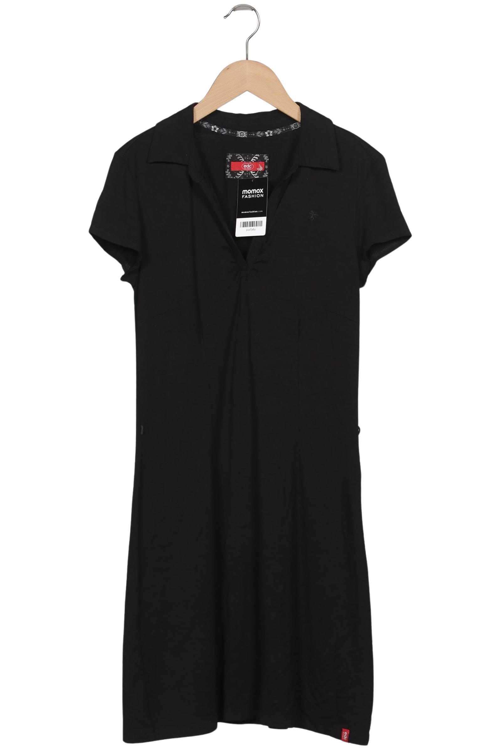 

edc by Esprit Damen Kleid, schwarz, Gr. 38