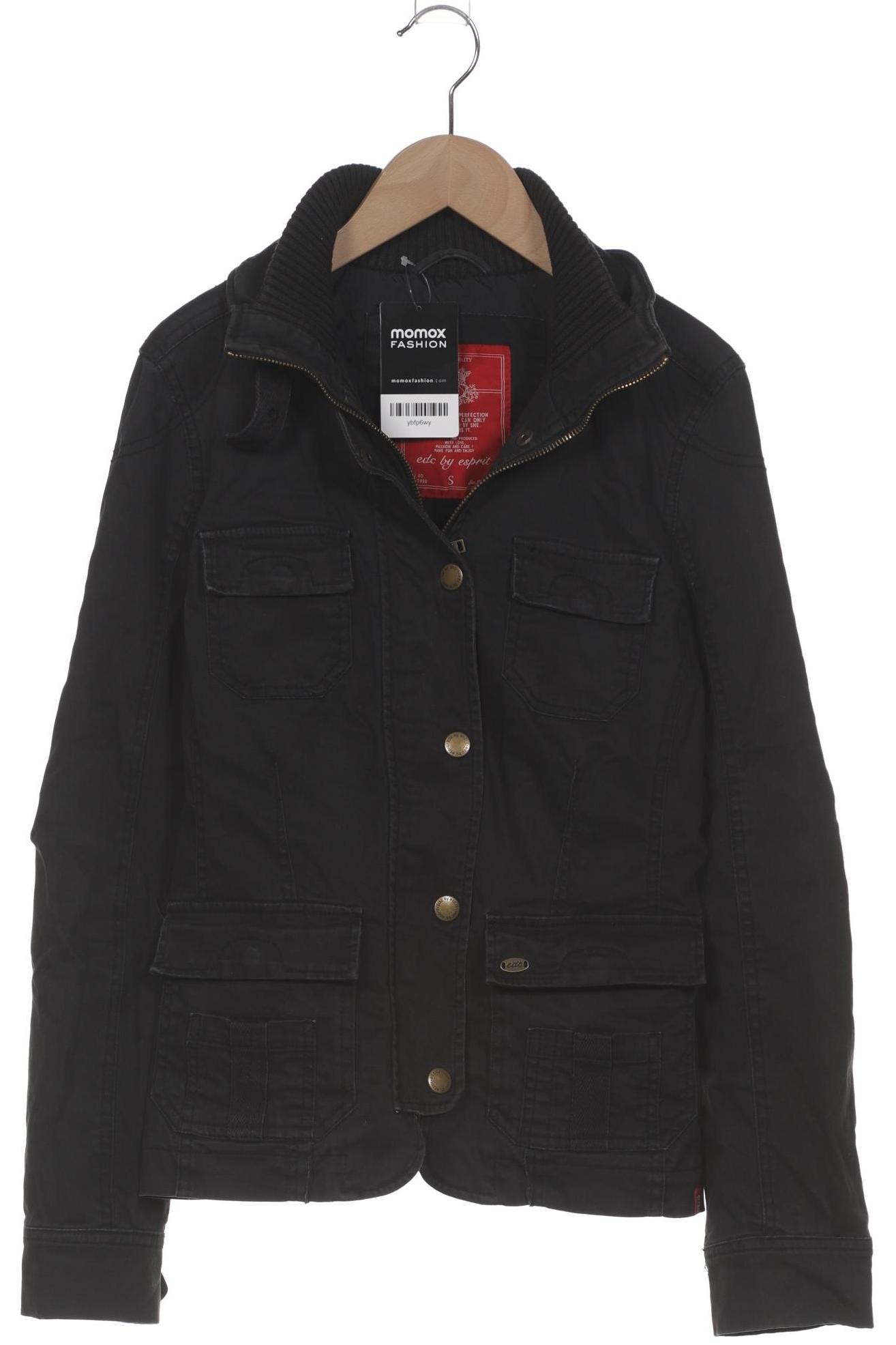 

edc by Esprit Damen Jacke, schwarz, Gr. 36