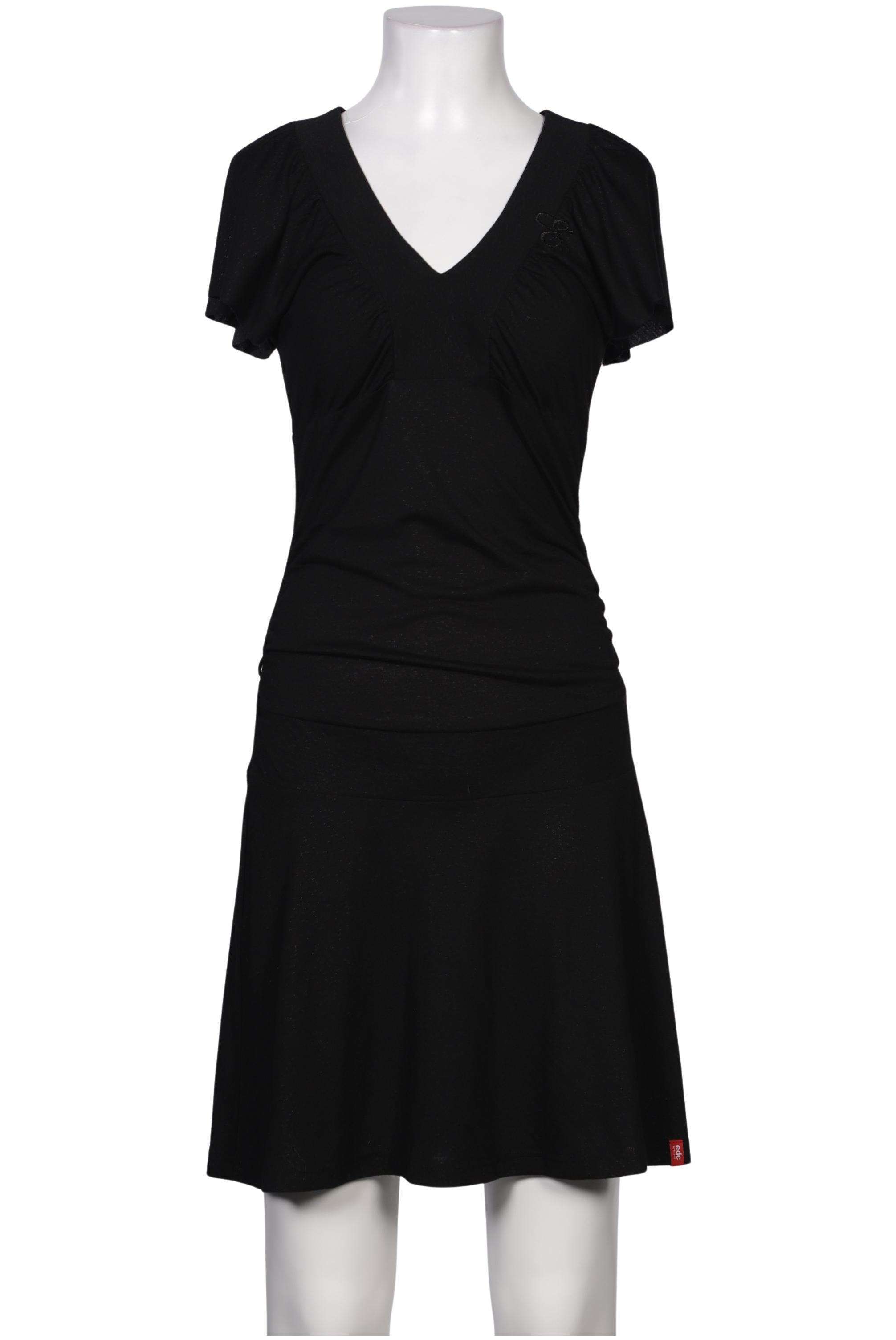 

edc by Esprit Damen Kleid, schwarz, Gr. 36