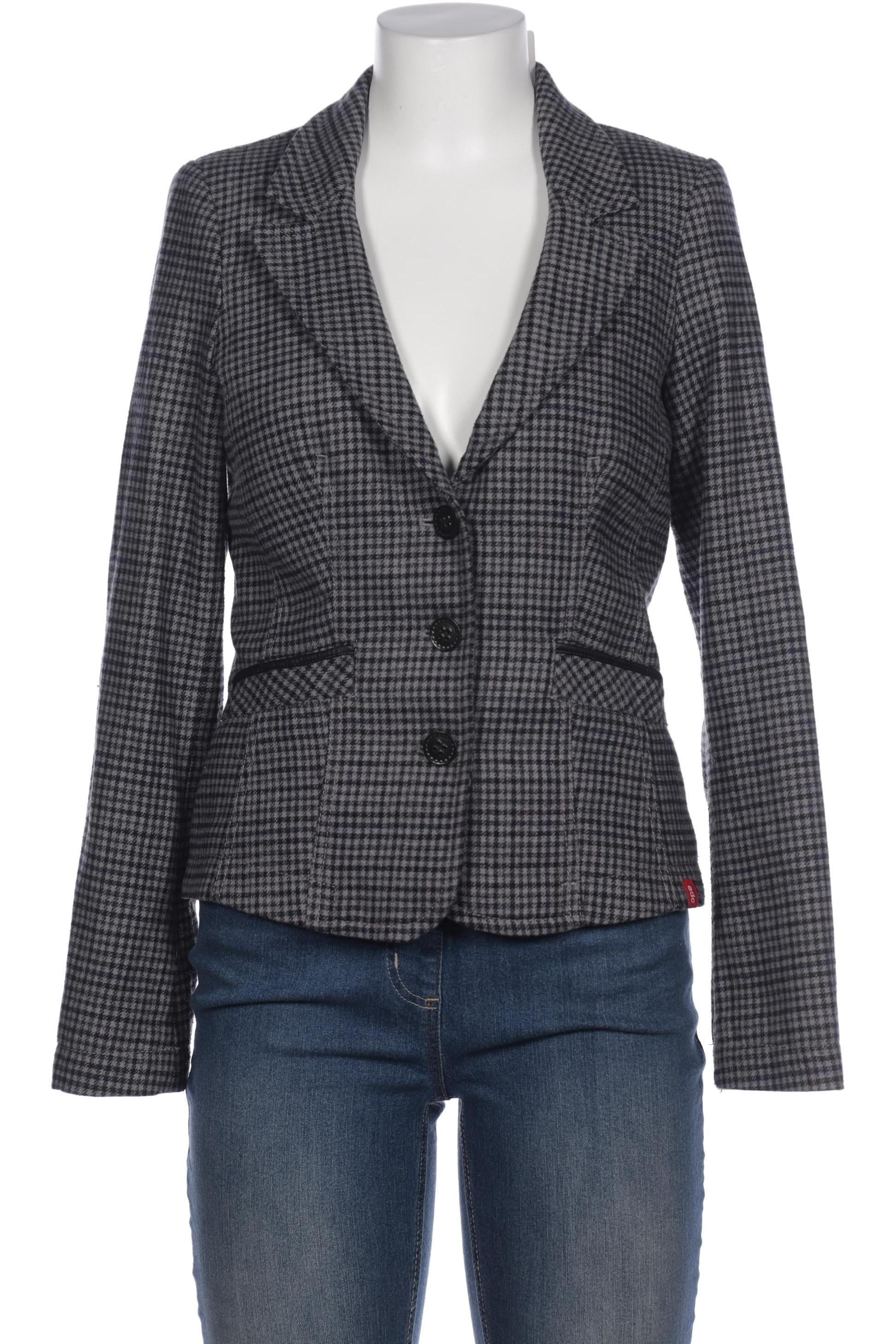 

edc by Esprit Damen Blazer, grau, Gr. 38