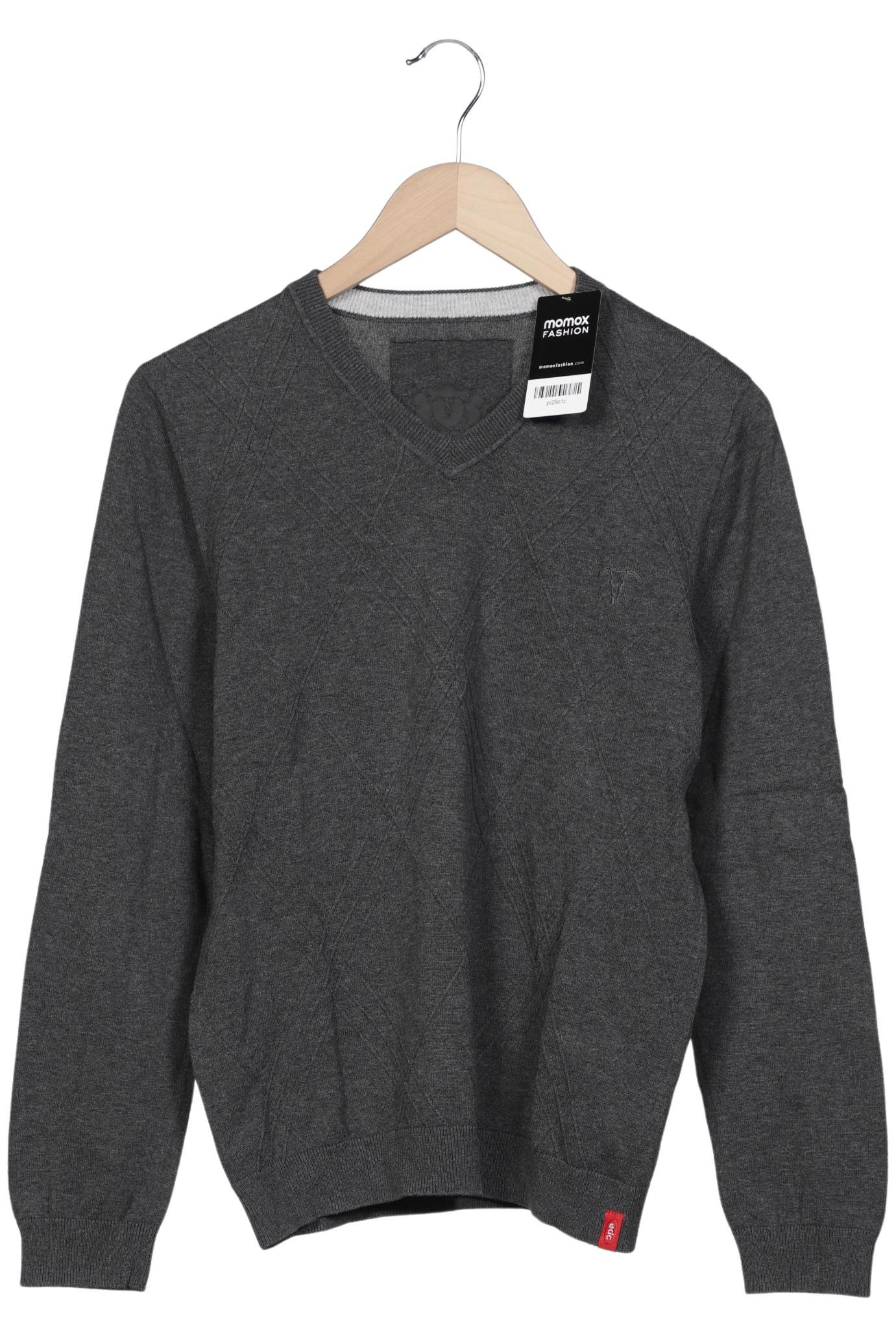 

edc by Esprit Herren Pullover, grau, Gr. 48
