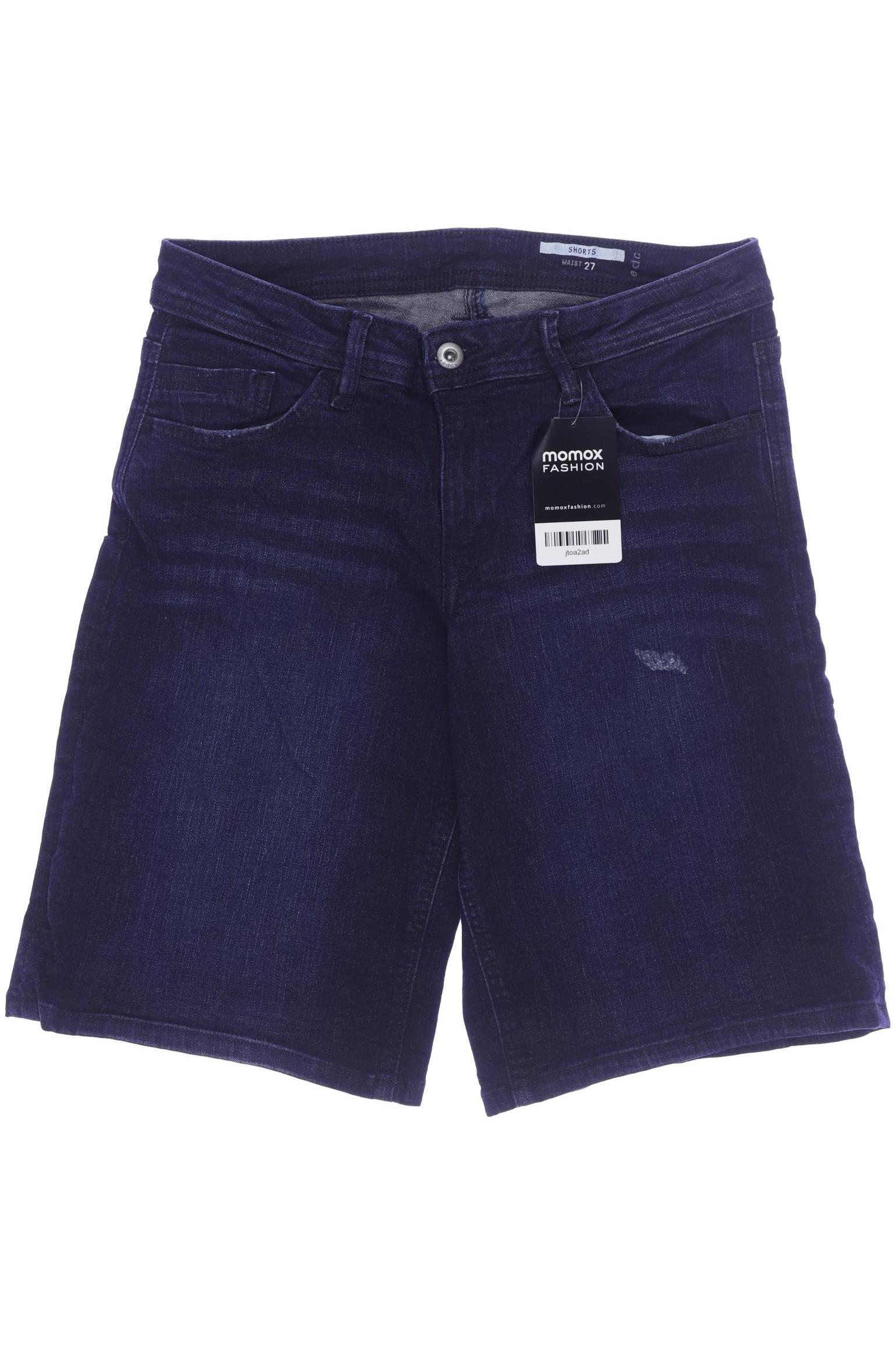 

edc by Esprit Damen Shorts, marineblau, Gr. 27