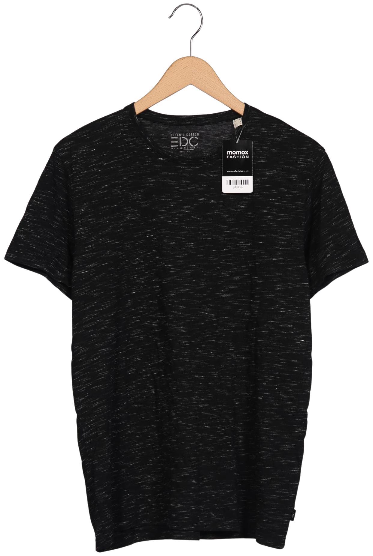 Thumbnail - edc by Esprit Herren T-Shirt, schwarz, Gr. 48