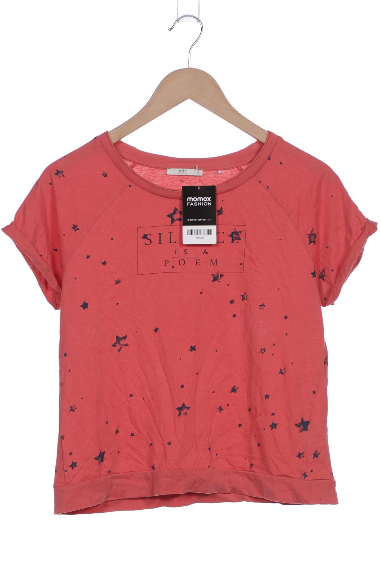 

edc by Esprit Damen T-Shirt, pink, Gr. 36
