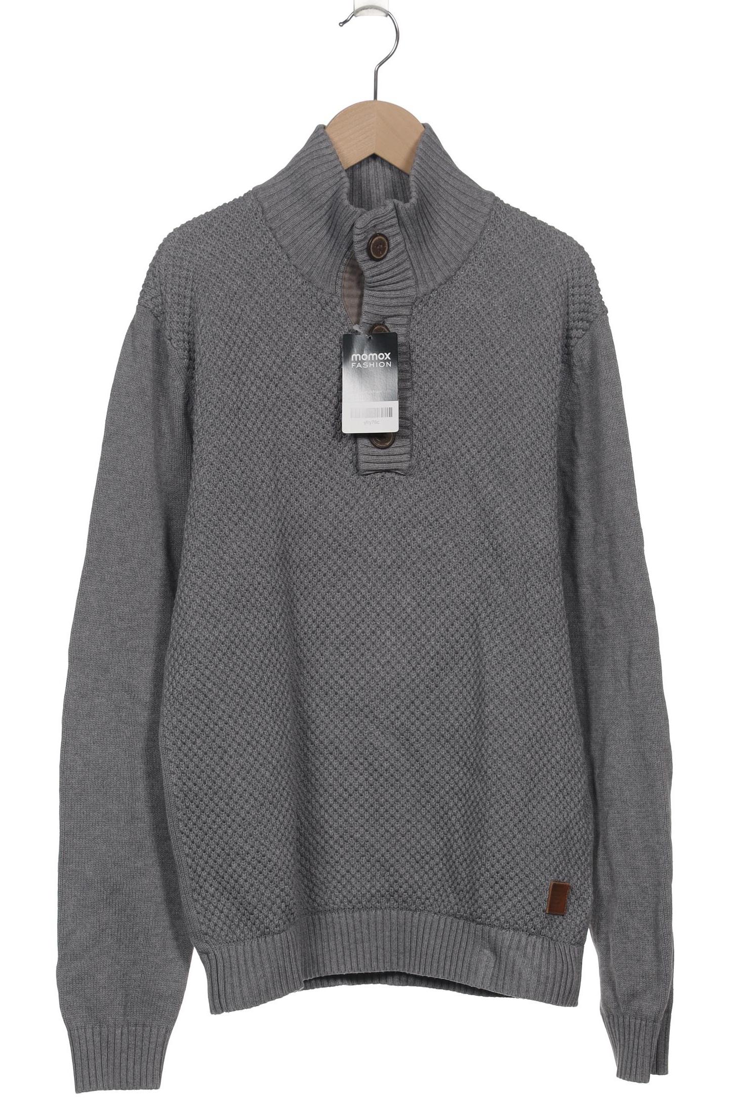 

edc by Esprit Herren Pullover, grau, Gr. 52