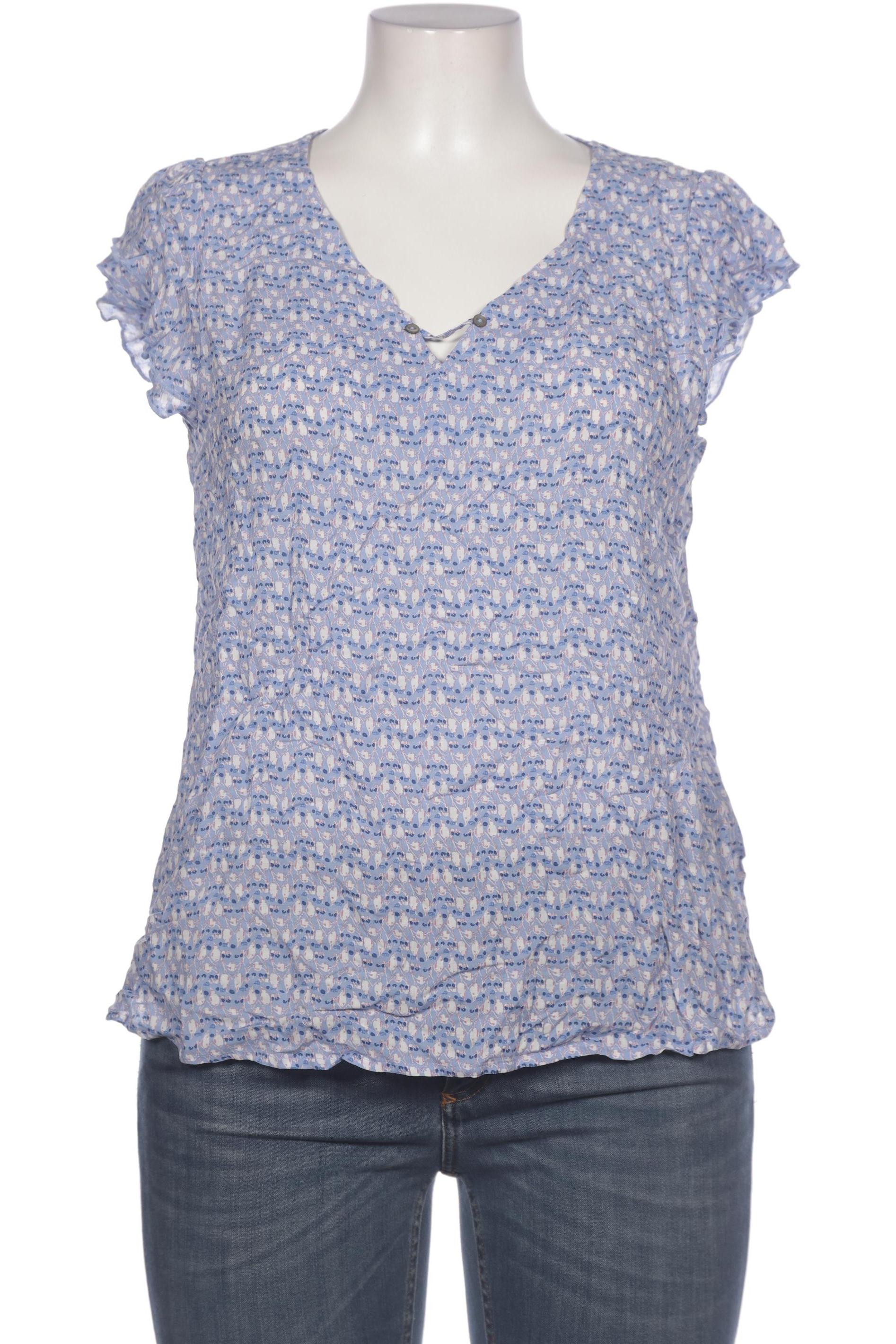

edc by Esprit Damen Bluse, blau, Gr. 44