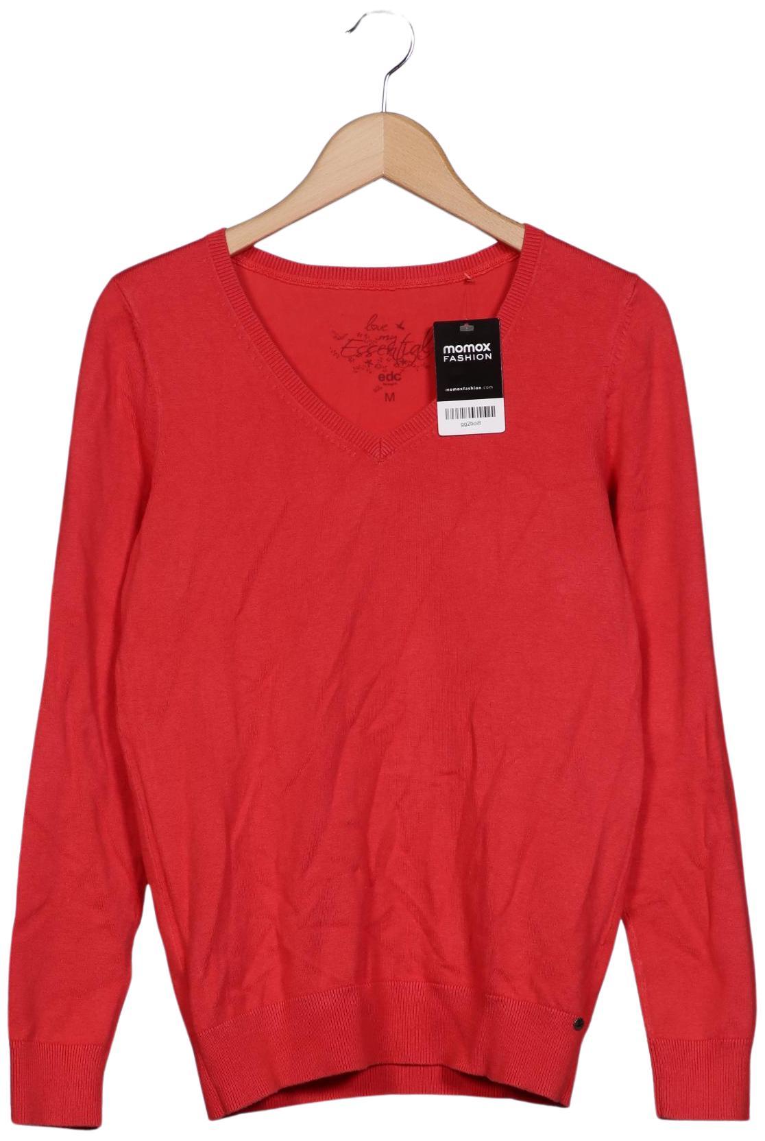

edc by Esprit Damen Pullover, rot, Gr. 38