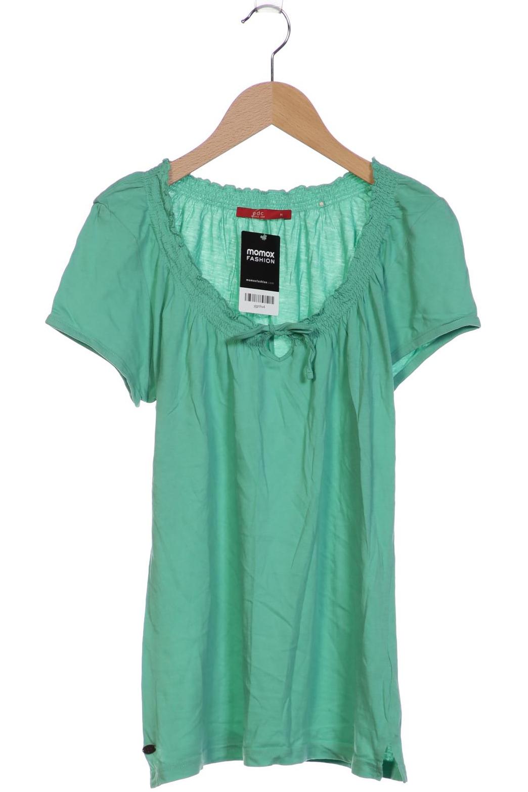 

edc by Esprit Damen T-Shirt, grün, Gr. 38