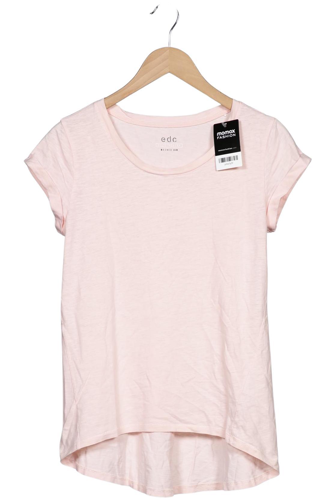 

edc by Esprit Damen T-Shirt, pink, Gr. 38