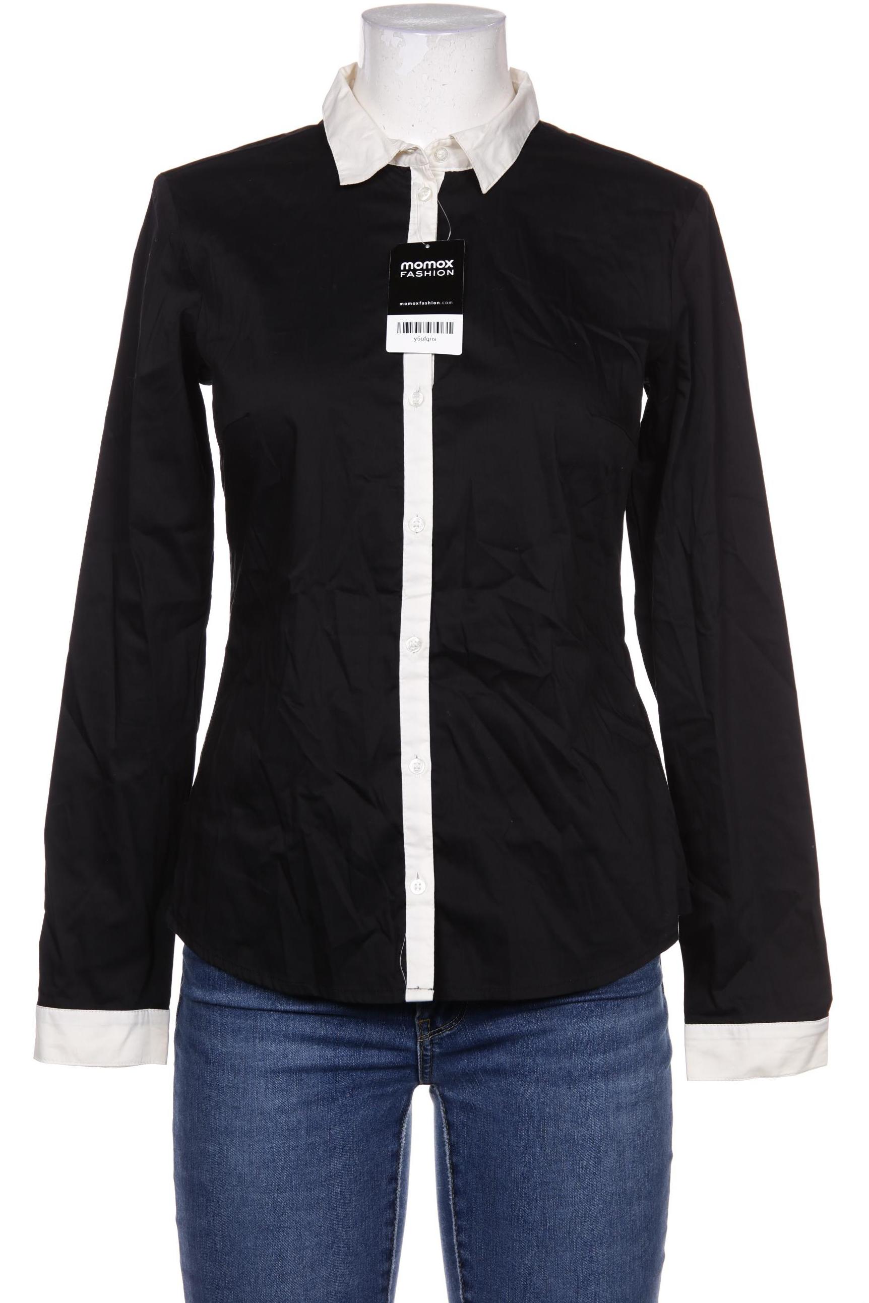 

edc by Esprit Damen Bluse, schwarz, Gr. 38