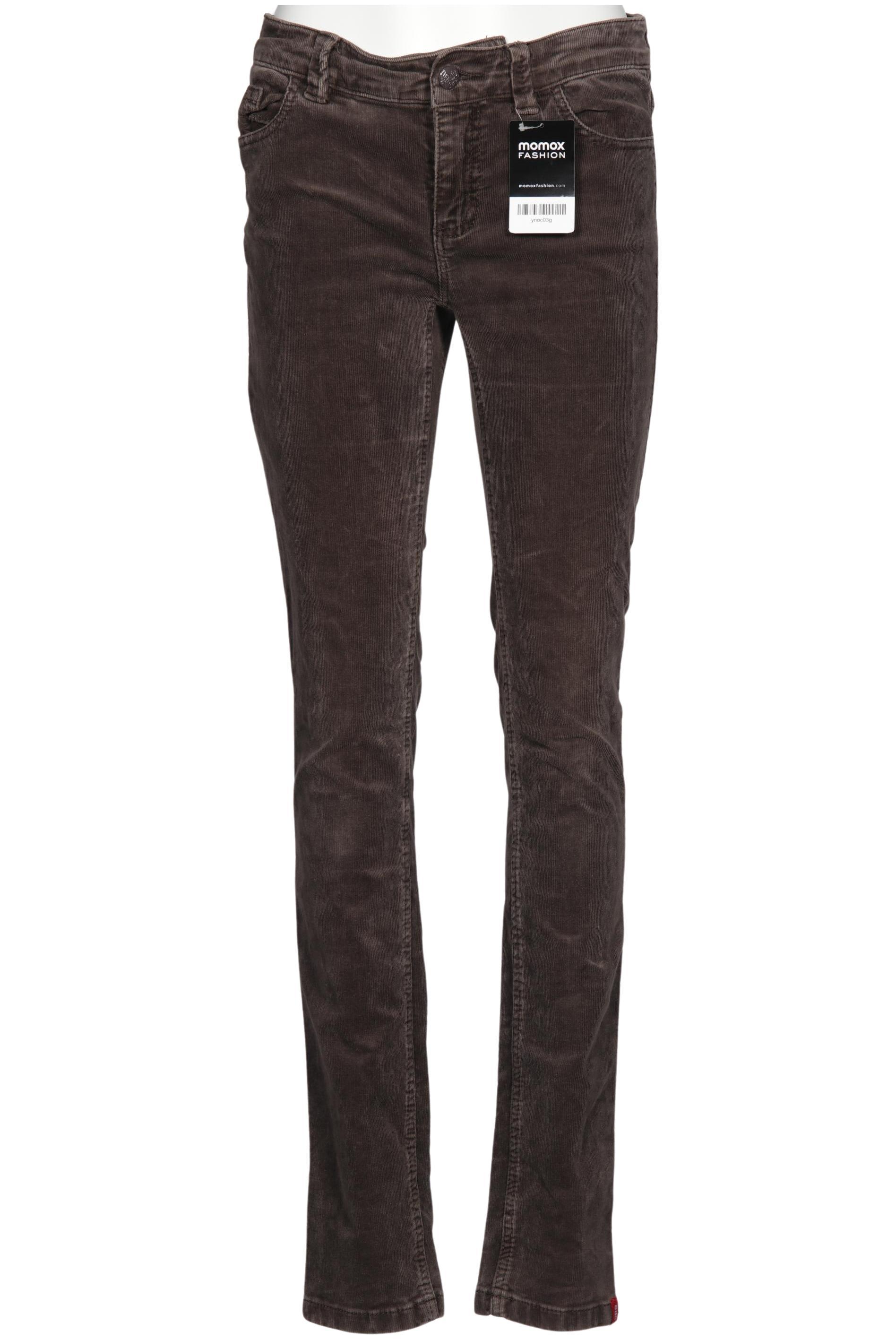 

edc by Esprit Damen Stoffhose, braun, Gr. 34