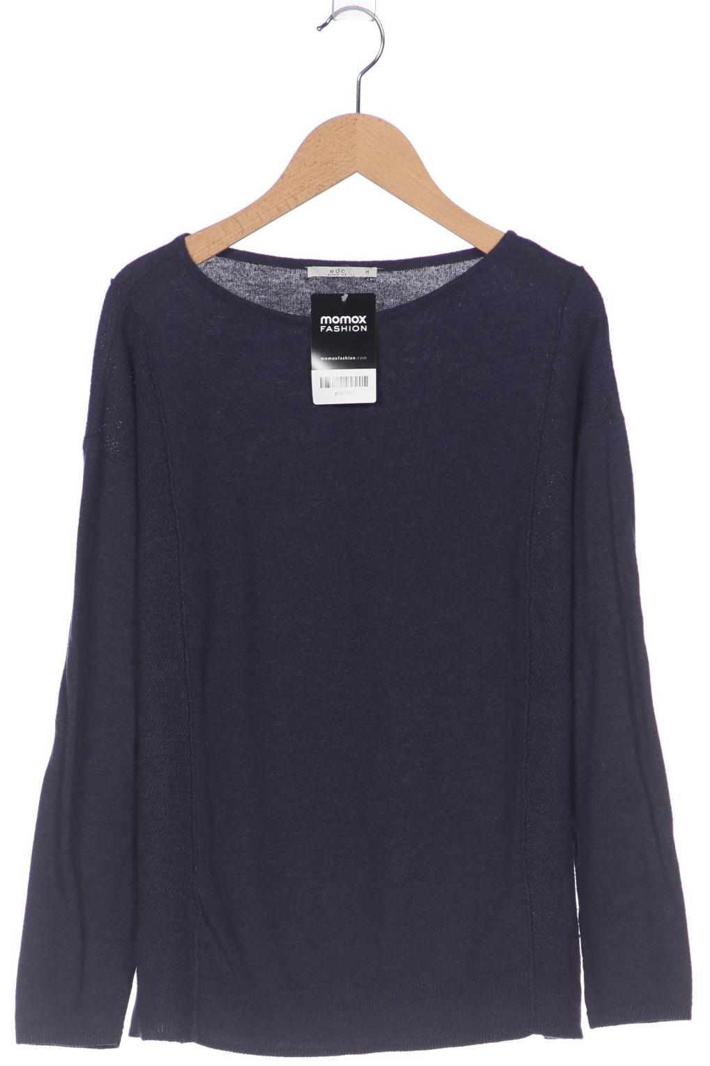 

edc by Esprit Damen Pullover, marineblau, Gr. 38