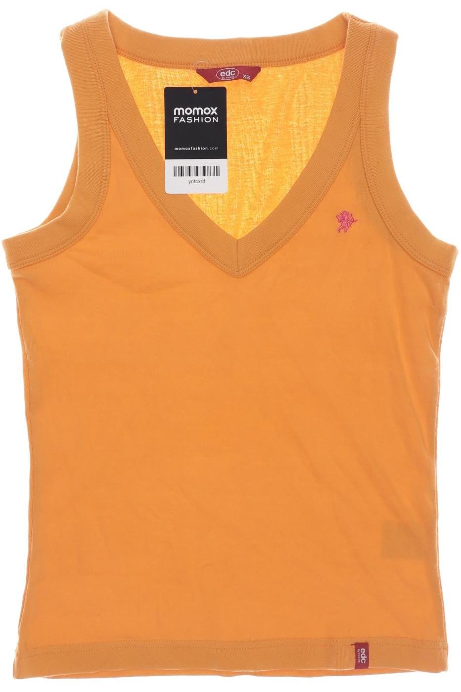 

edc by Esprit Damen Top, orange, Gr. 34