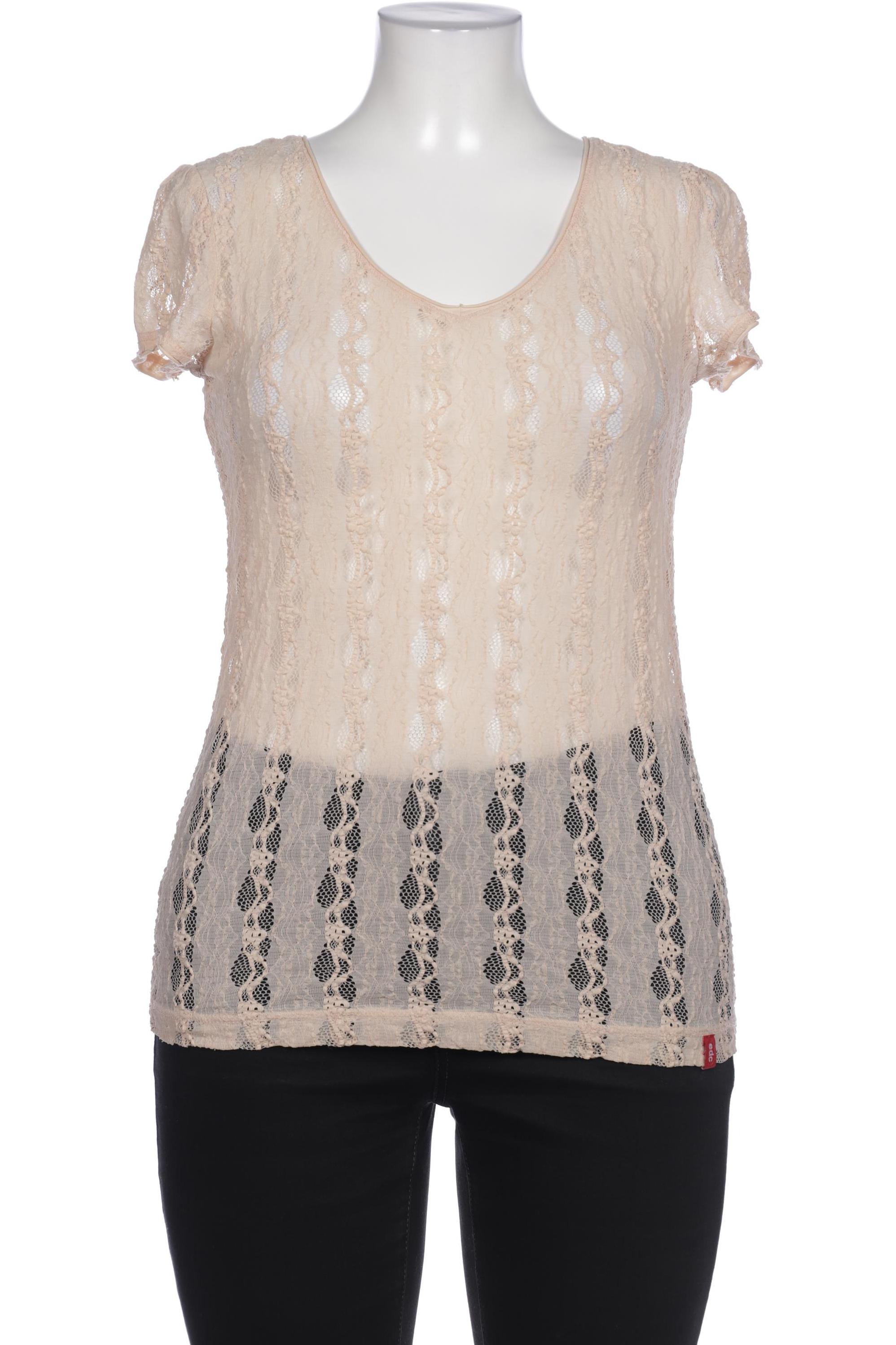 

edc by Esprit Damen T-Shirt, cremeweiß, Gr. 42